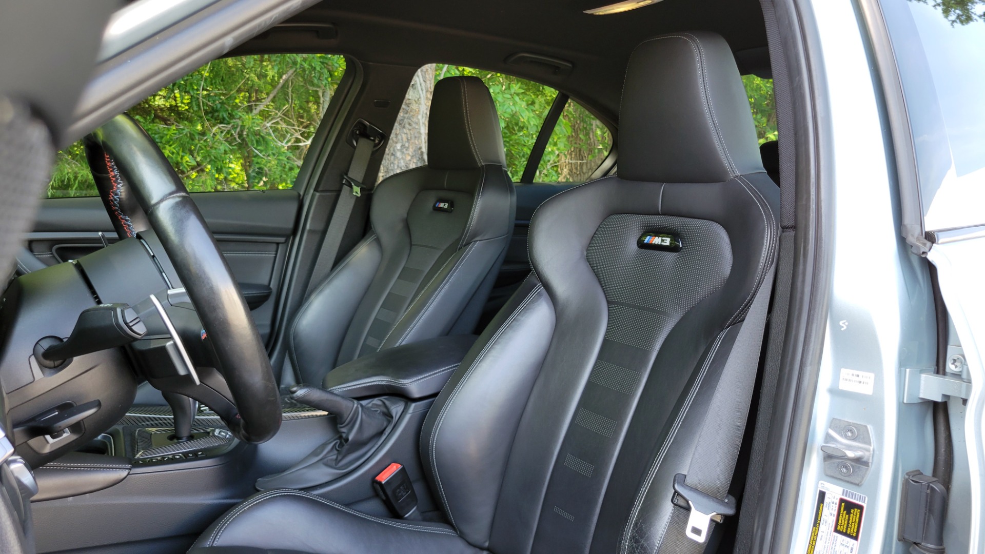 Used 2018 BMW M3 EXECUTIVE SEDAN / DRIVER ASST / PDC / ABSD / APPLE / CAMERA for sale Call for price at Formula Imports in Charlotte NC 28227 42