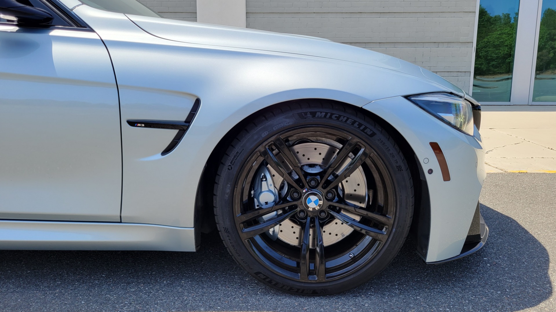 Used 2018 BMW M3 EXECUTIVE SEDAN / DRIVER ASST / PDC / ABSD / APPLE / CAMERA for sale Call for price at Formula Imports in Charlotte NC 28227 97