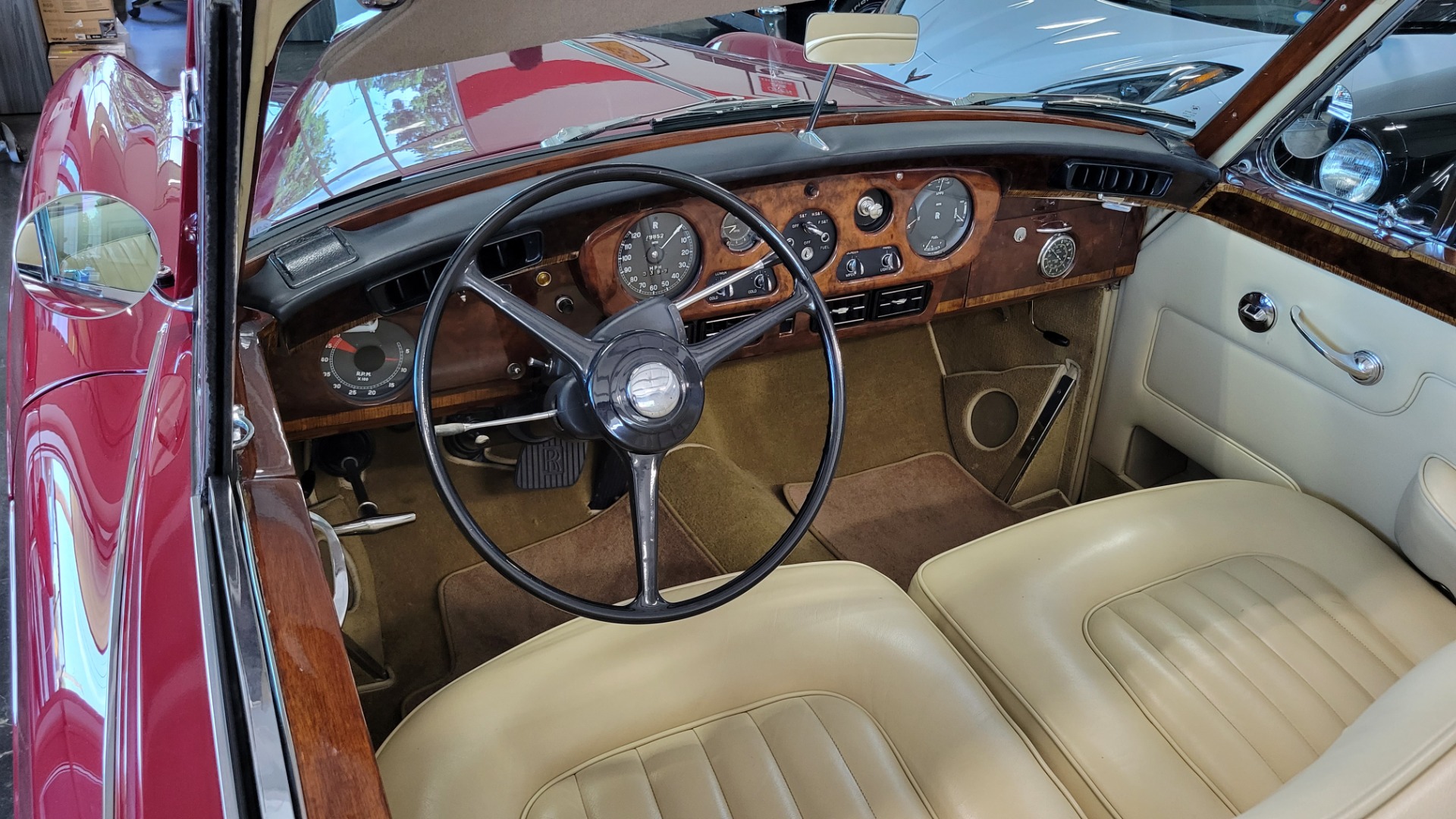 Used 1963 Rolls-Royce SILVER CLOUD III CONVERTIBLE / V8 / AUTOMATIC / RESTORED / LOW MILES for sale Sold at Formula Imports in Charlotte NC 28227 77