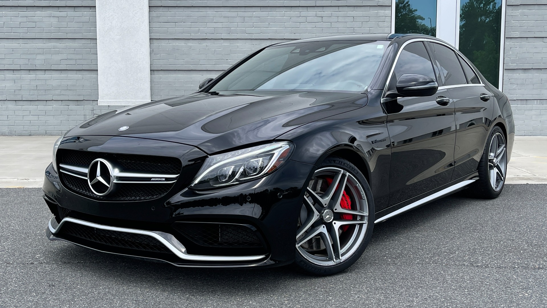Used 2016 Mercedes-Benz C-CLASS AMG C 63 S SEDAN / NAV / BURMESTER / PANO-ROOF / CAMERA for sale $58,000 at Formula Imports in Charlotte NC 28227 1