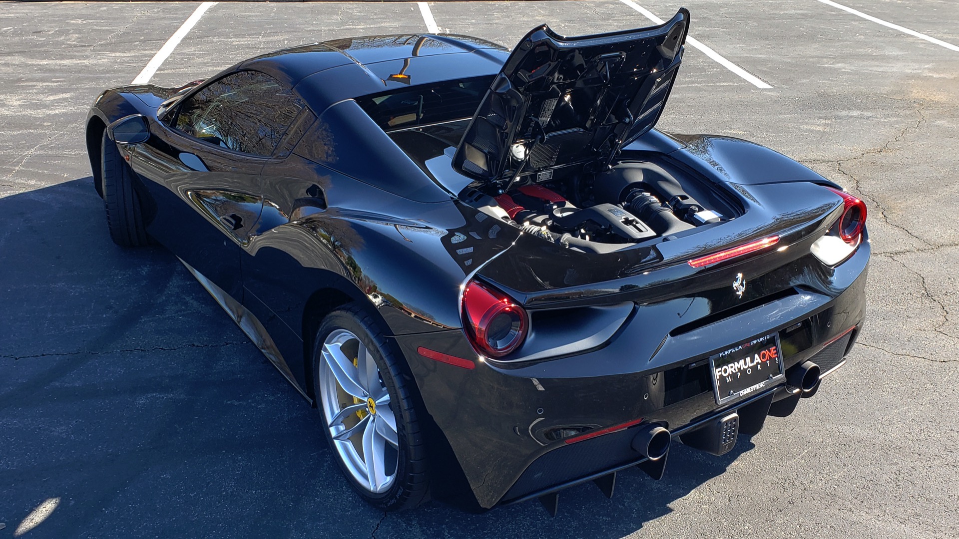 Used 2017 Ferrari 488 SPIDER F1 TRANS / 661HP / POWER-TOP / PREM SOUND / SPORT EXH for sale Sold at Formula Imports in Charlotte NC 28227 19