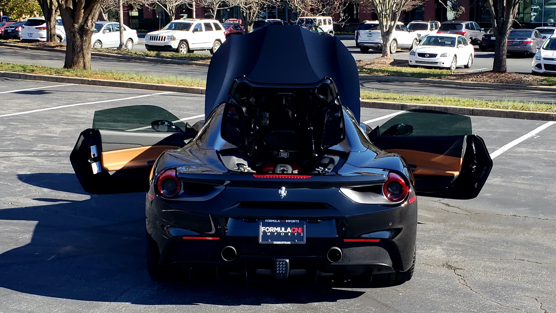 Used 2017 Ferrari 488 SPIDER F1 TRANS / 661HP / POWER-TOP / PREM SOUND / SPORT EXH for sale Sold at Formula Imports in Charlotte NC 28227 25
