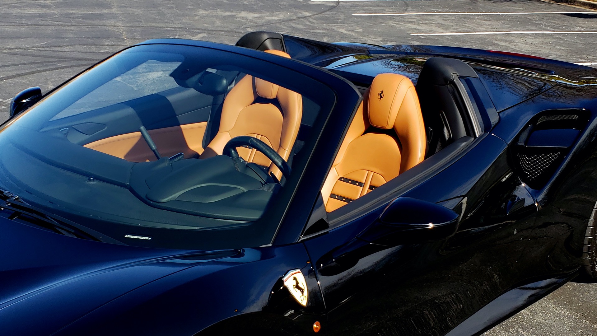 Used 2017 Ferrari 488 Spider SUSP LFT / JBL SND / SPRT EXH / F1 TRANS for sale $315,000 at Formula Imports in Charlotte NC 28227 50