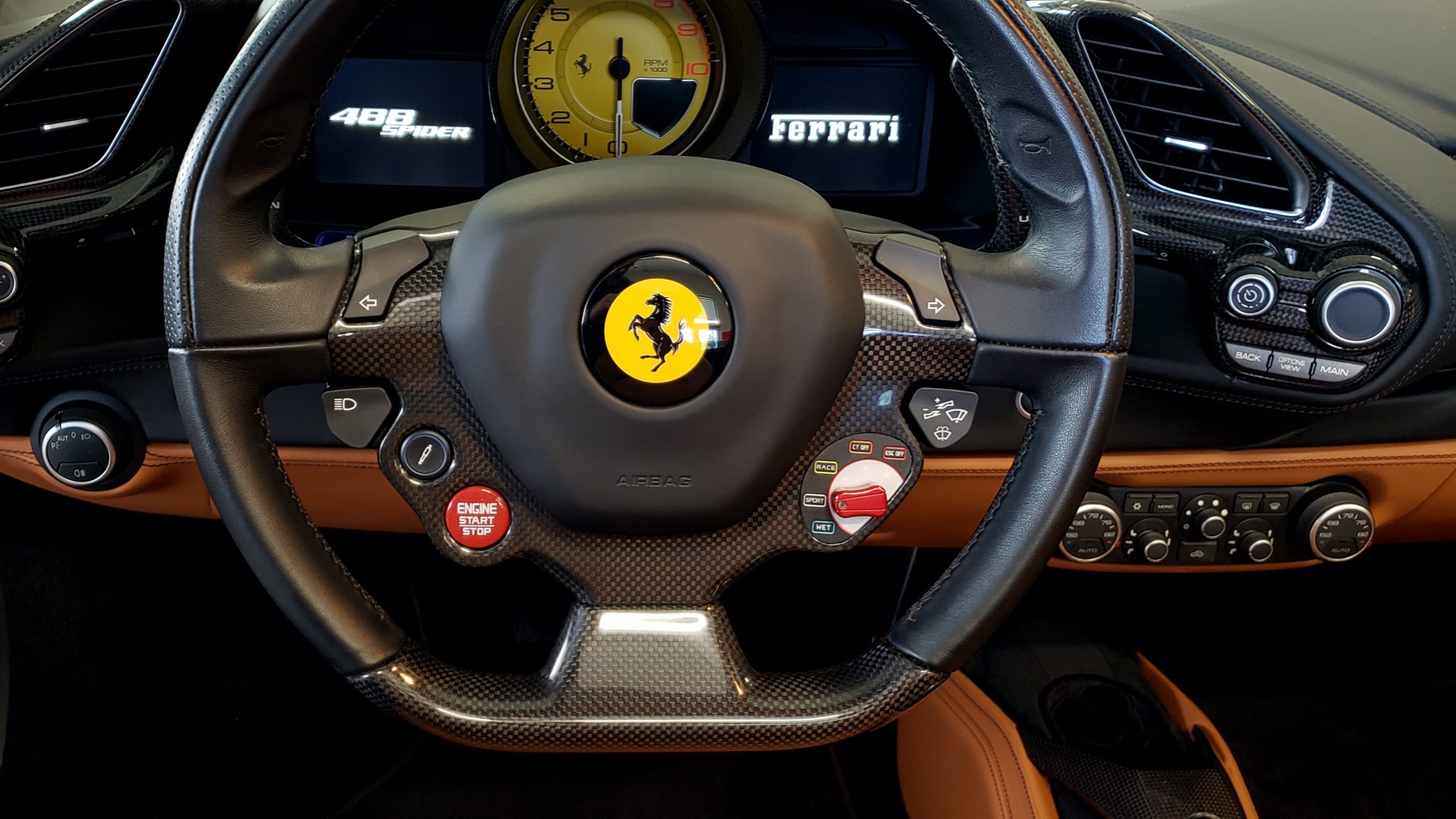 Used 2017 Ferrari 488 Spider SUSP LFT / JBL SND / SPRT EXH / F1 TRANS for sale $315,000 at Formula Imports in Charlotte NC 28227 64