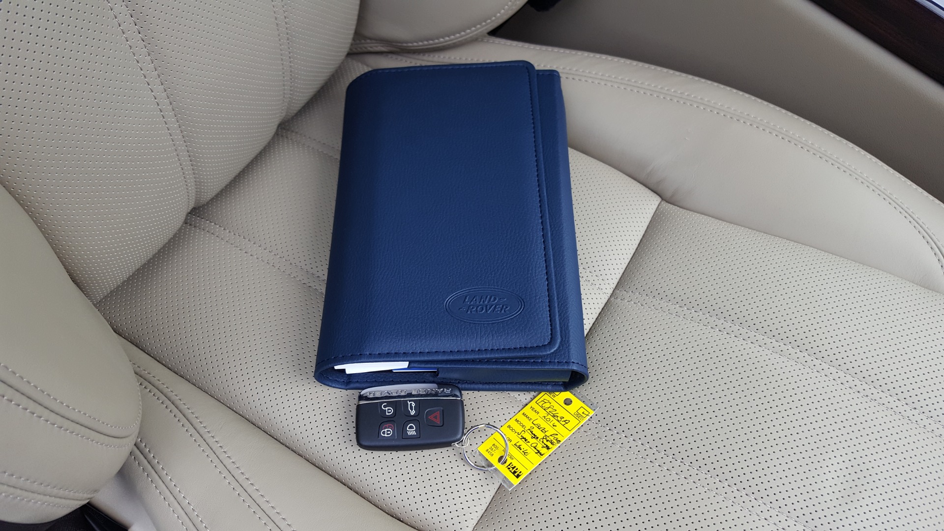 Used 2016 Land Rover RANGE ROVER SC V8 / DRVR ASST / VSN ASST / MERIDIAN / SNRF / BLIND SPOT for sale Sold at Formula Imports in Charlotte NC 28227 76