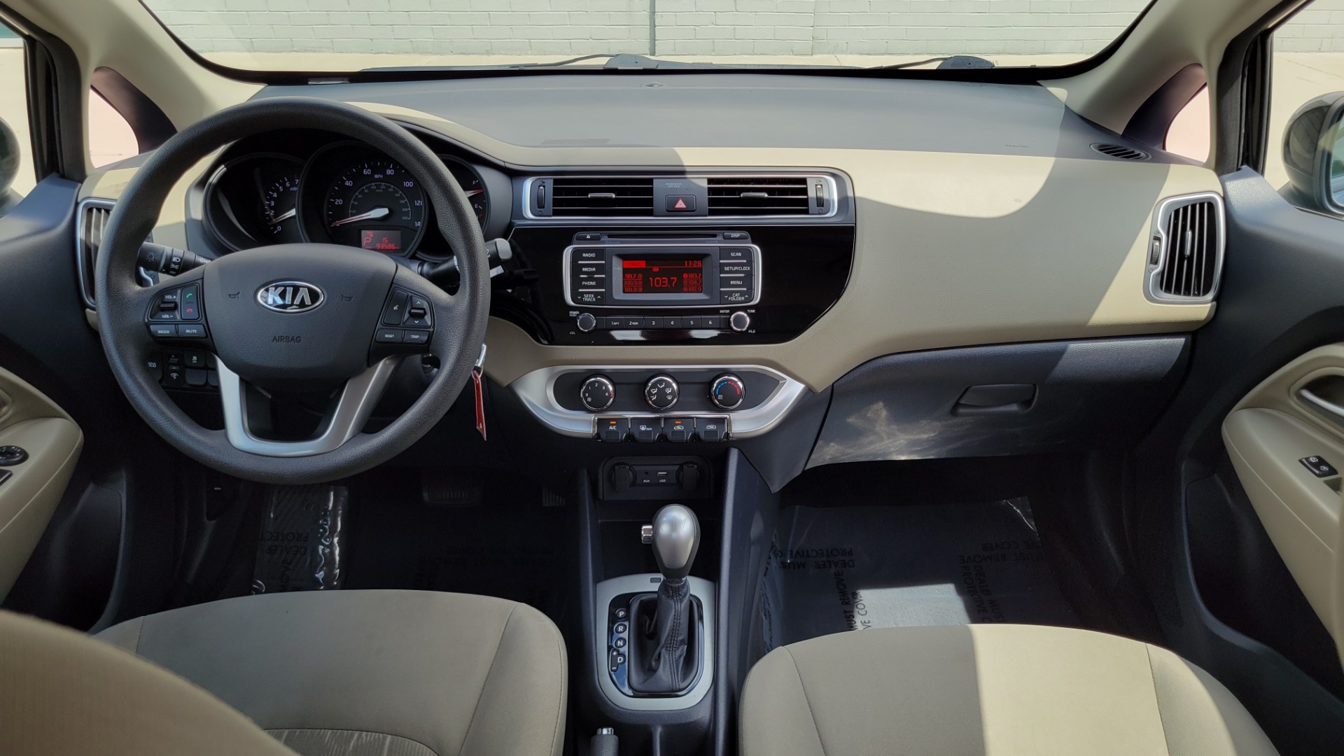 Used 2017 Kia RIO LX SEDAN / 1.6L 4-CYL / AUTO / POWER PACKAGE / 36MPG for sale Sold at Formula Imports in Charlotte NC 28227 61
