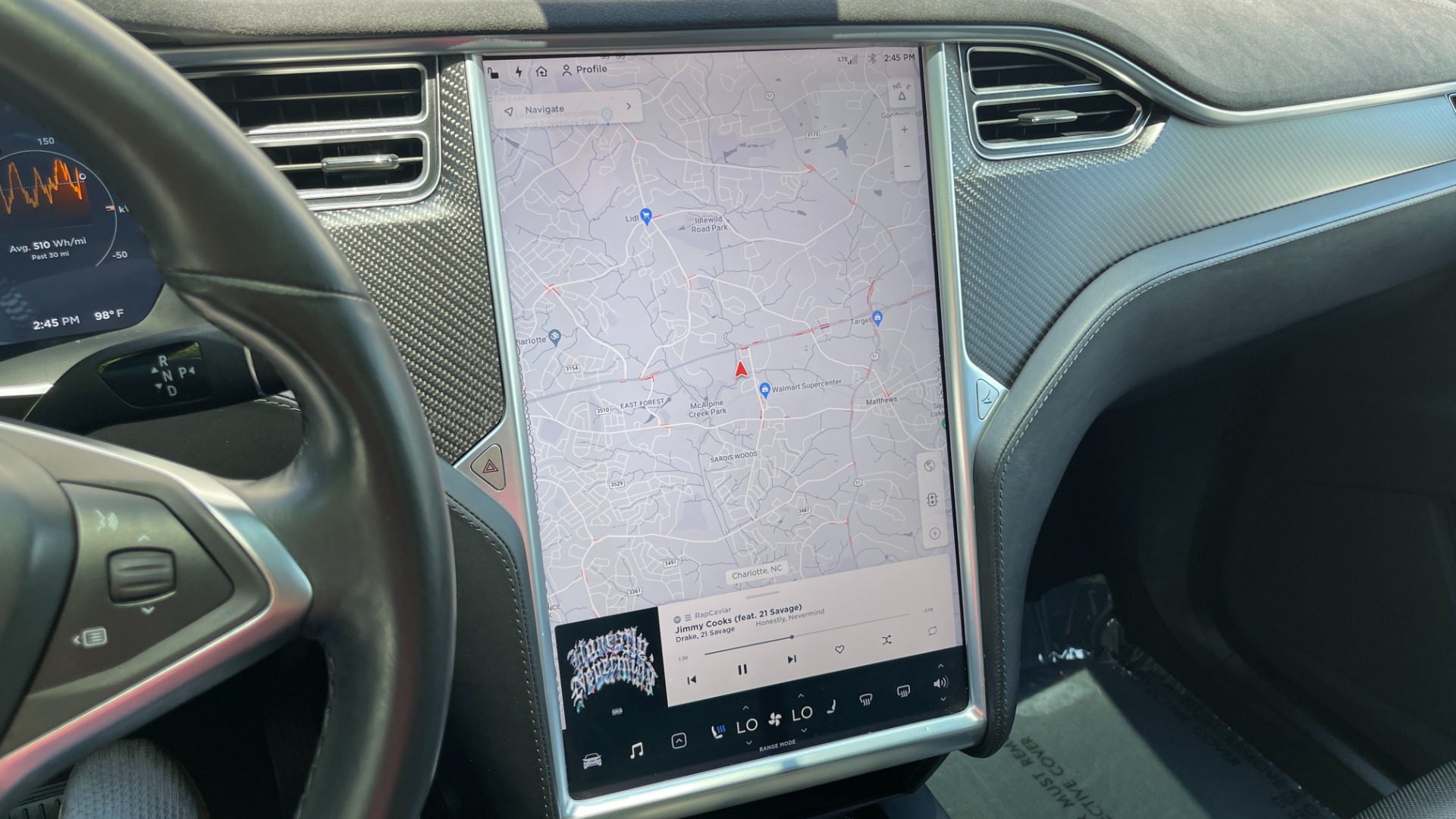 Used 2016 Tesla Model X 90D / AUTOPILOT / 3RD ROW / FALCON DOORS / ADJUSTABLE SUSPENSION for sale $62,995 at Formula Imports in Charlotte NC 28227 60