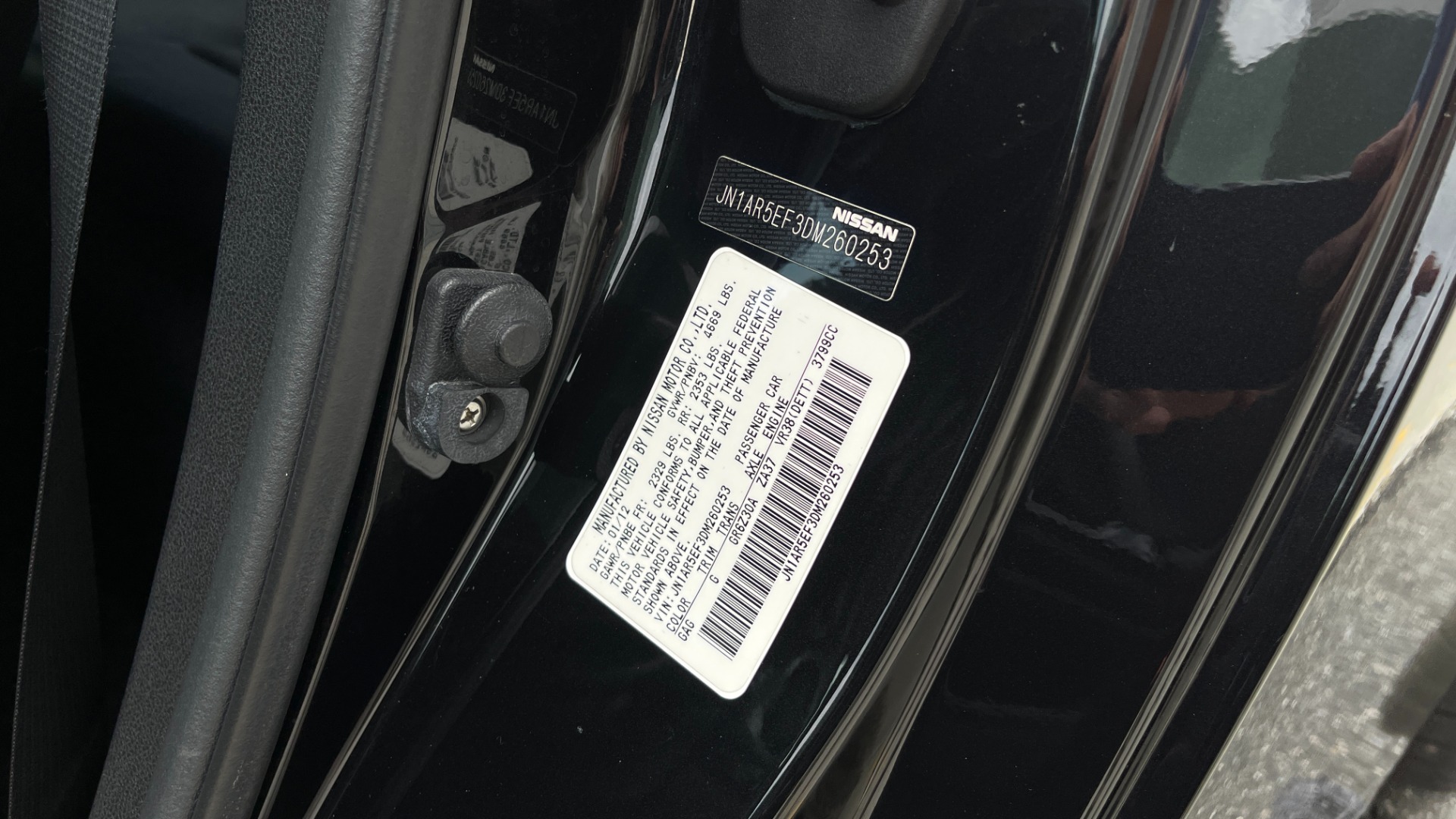 Used 2013 Nissan GT-R PREMIUM COUPE / 3.8L TWIN-TURBO / 6-SPD AUTO / COLD WTHR PKG / CAMERA for sale $75,995 at Formula Imports in Charlotte NC 28227 69