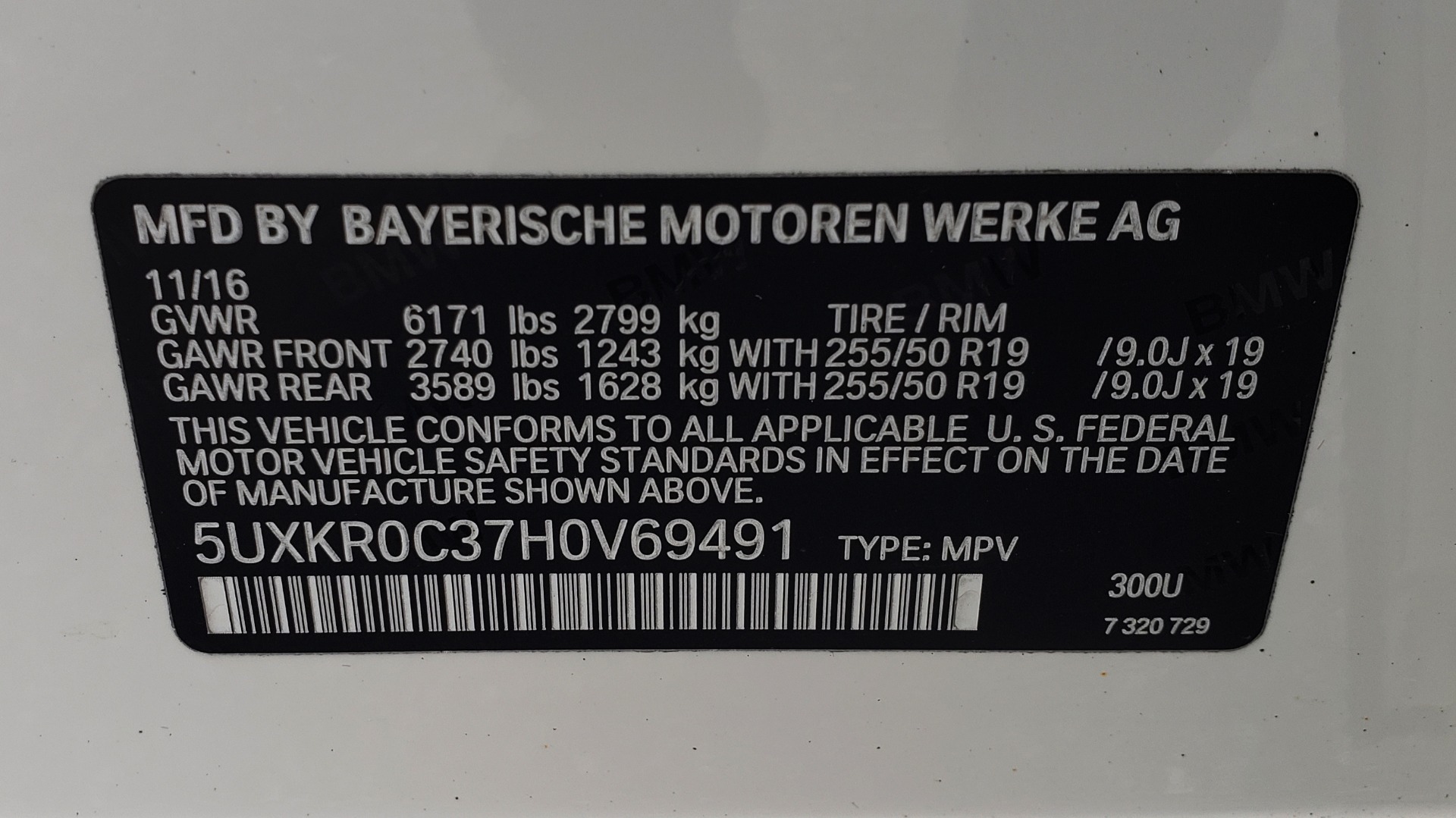 Used 2017 BMW X5 XDRIVE35I M-SPORT / PREM PKG / DRVR ASST PLUS CLD WTHR for sale Sold at Formula Imports in Charlotte NC 28227 94