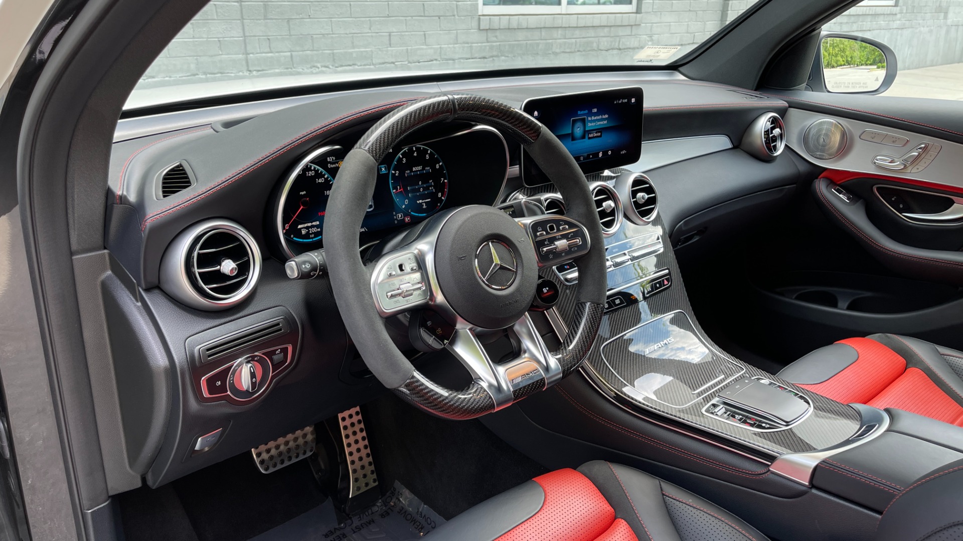Used 2021 Mercedes-Benz GLC 63 S AMG 503HP SUV / DRVR ASST / LIGHTING / AMG NIGHT for sale $94,995 at Formula Imports in Charlotte NC 28227 31