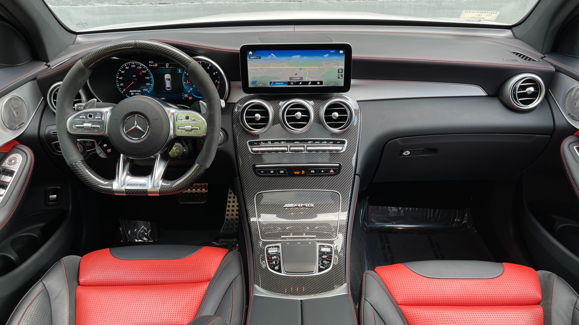 Used 2021 Mercedes-Benz GLC AMG GLC 63 S for sale Sold at Formula Imports in Charlotte NC 28227 57