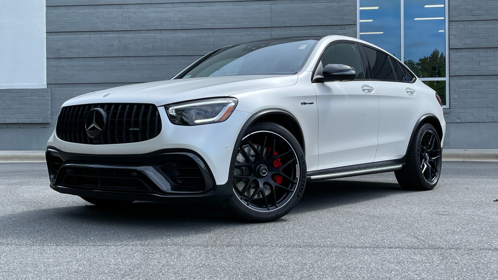 Used 2021 Mercedes-Benz GLC 63 S AMG 503HP SUV / DRVR ASST / LIGHTING / AMG NIGHT for sale $94,995 at Formula Imports in Charlotte NC 28227 1