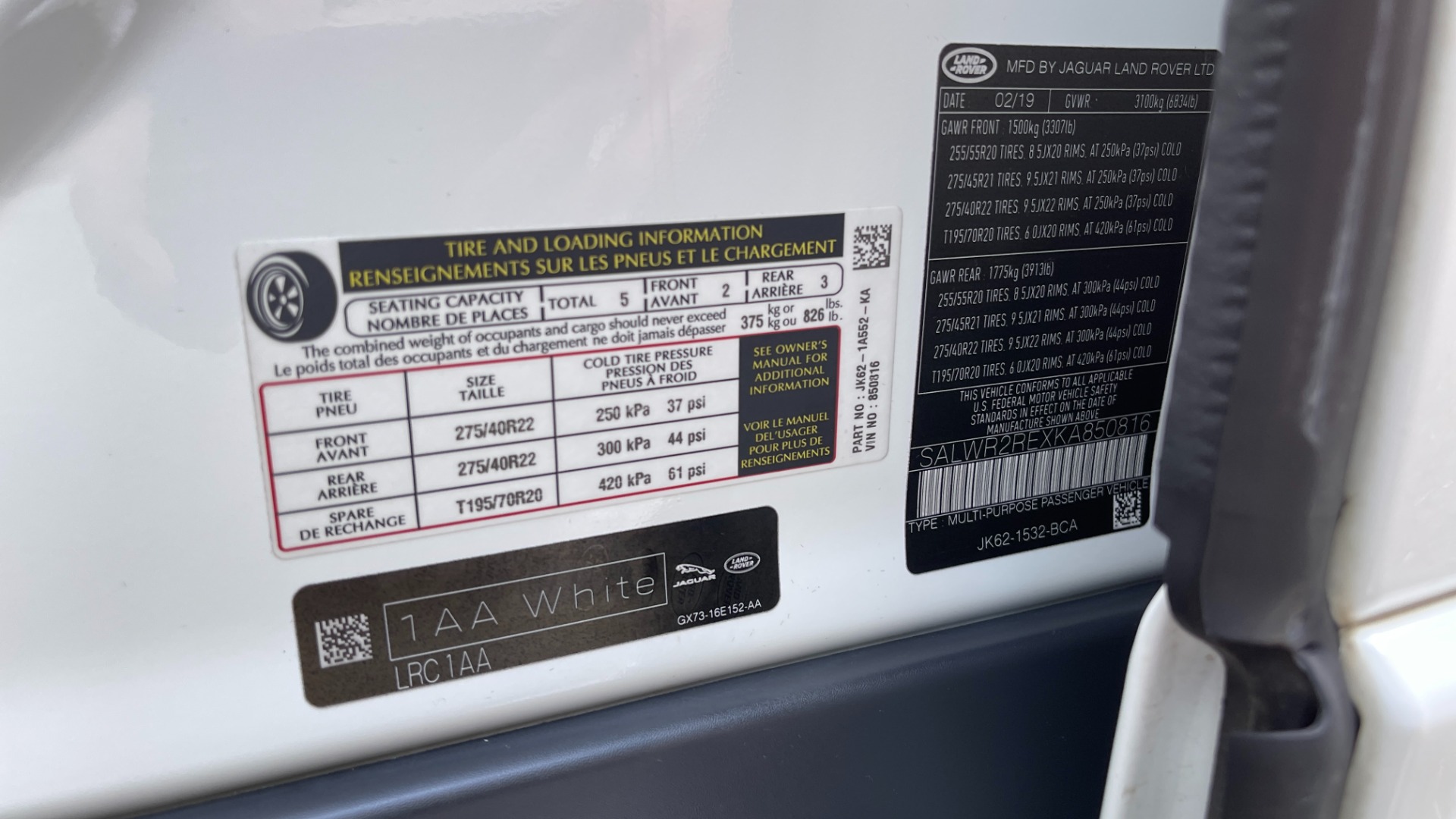 Used 2019 Land Rover Range Rover Sport DYNAMIC / BLACKOUT PACK / VISION ASSIST / 22IN WHEELS for sale Sold at Formula Imports in Charlotte NC 28227 75