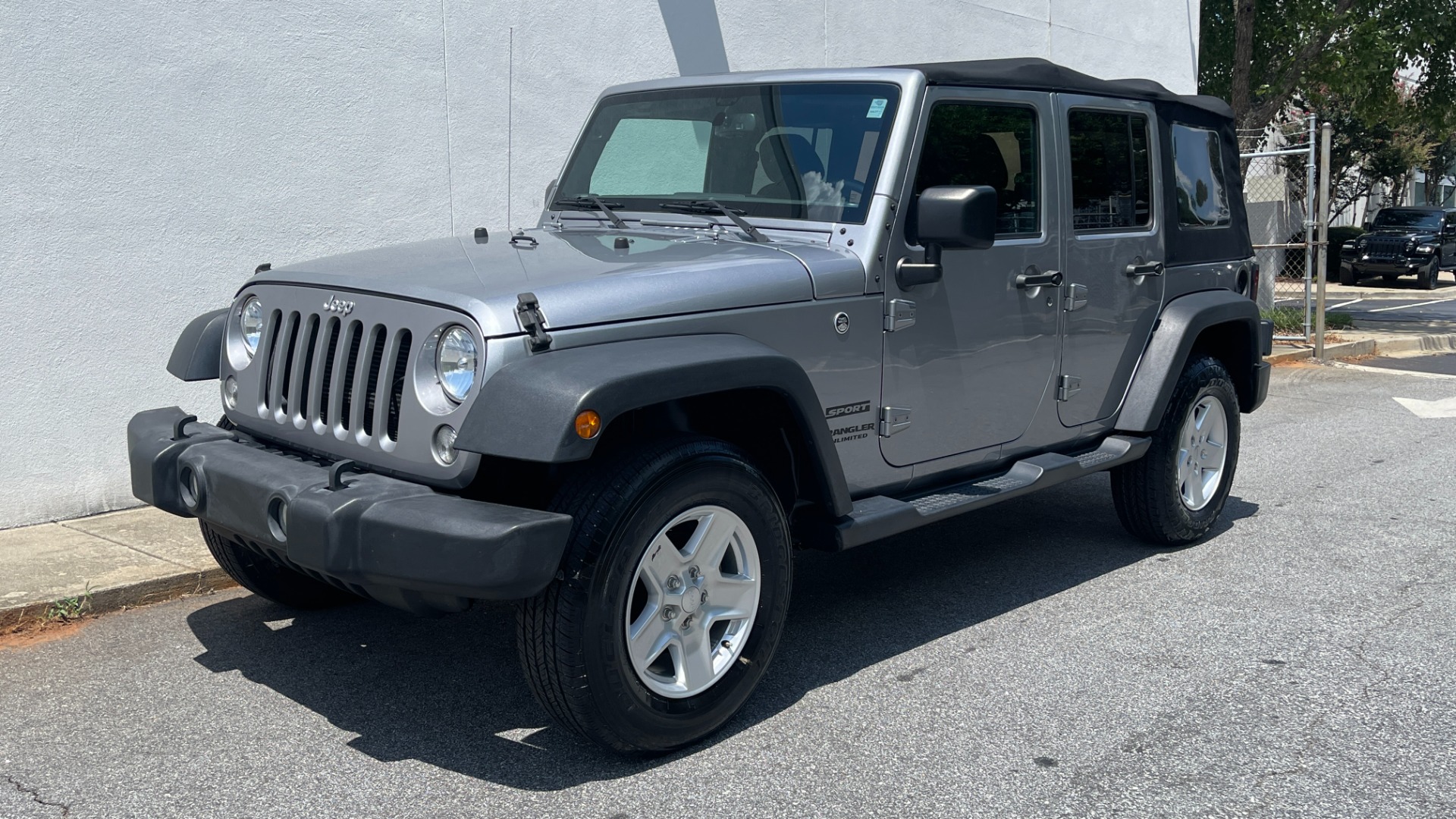 Used 2017 Jeep Wrangler Unlimited Sport S 4X4 / CONNECTIVITY GROUP / SOFT TOP / AUTO for sale Sold at Formula Imports in Charlotte NC 28227 2