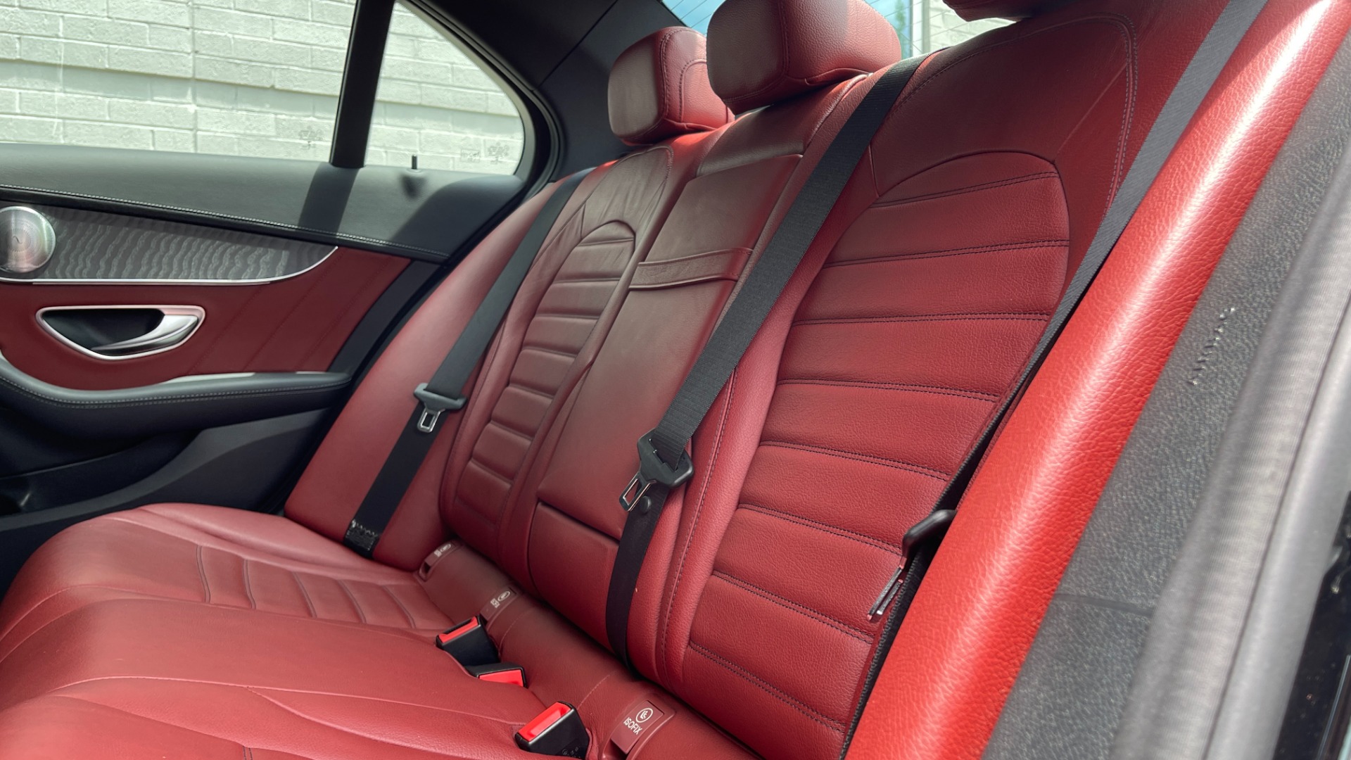 Used 2016 Mercedes-Benz C-Class C 450 AMG / AMBIENT LIGHTING / PREMIUM 2 / DARK WOOD TRIM / RED LEATHER for sale $37,499 at Formula Imports in Charlotte NC 28227 13
