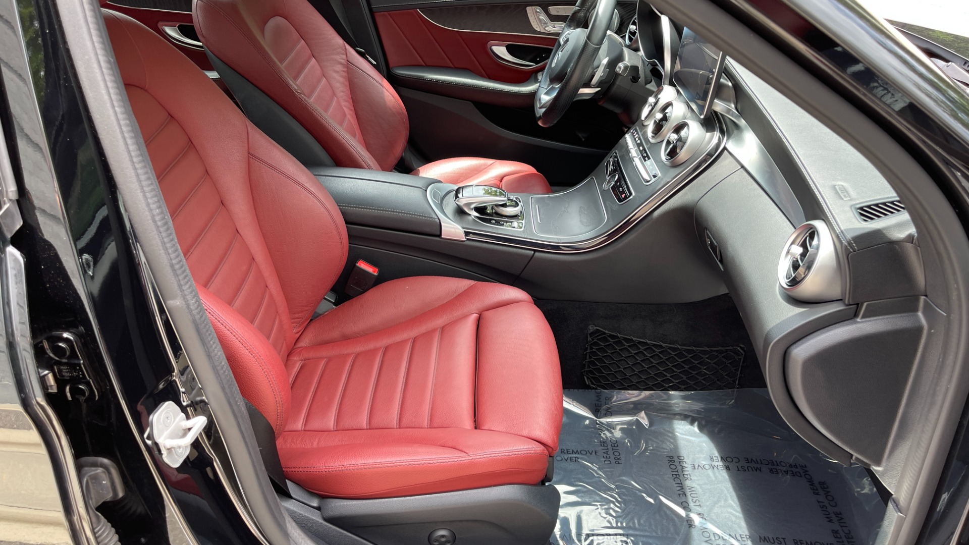 Used 2016 Mercedes-Benz C-Class C 450 AMG / AMBIENT LIGHTING / PREMIUM 2 / DARK WOOD TRIM / RED LEATHER for sale $37,499 at Formula Imports in Charlotte NC 28227 16