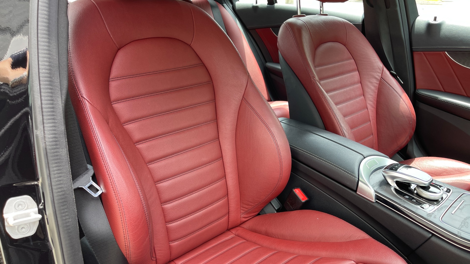 Used 2016 Mercedes-Benz C-Class C 450 AMG / AMBIENT LIGHTING / PREMIUM 2 / DARK WOOD TRIM / RED LEATHER for sale $37,499 at Formula Imports in Charlotte NC 28227 17