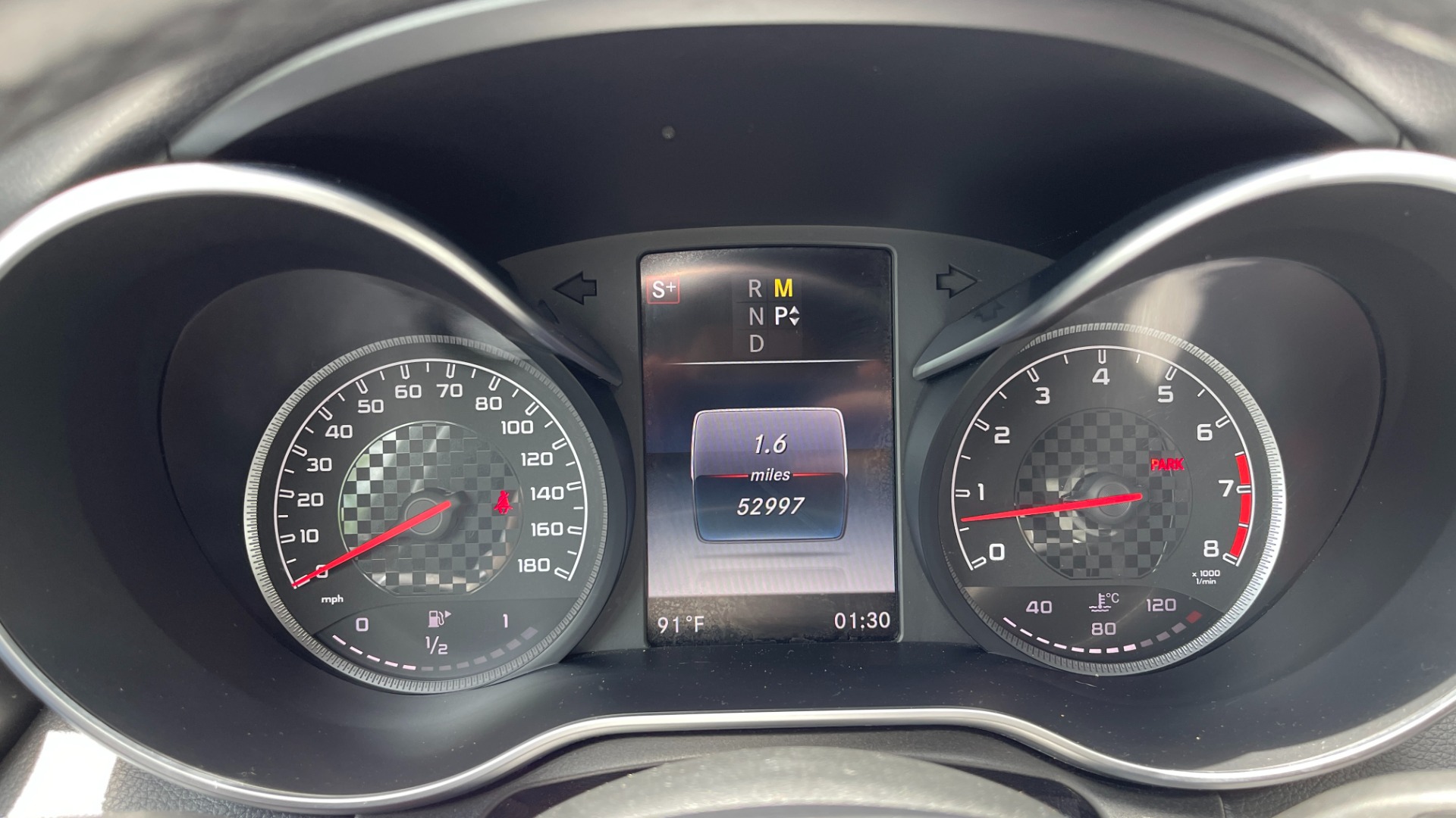 Used 2016 Mercedes-Benz C-Class C 450 AMG / AMBIENT LIGHTING / PREMIUM 2 / DARK WOOD TRIM / RED LEATHER for sale $37,499 at Formula Imports in Charlotte NC 28227 19