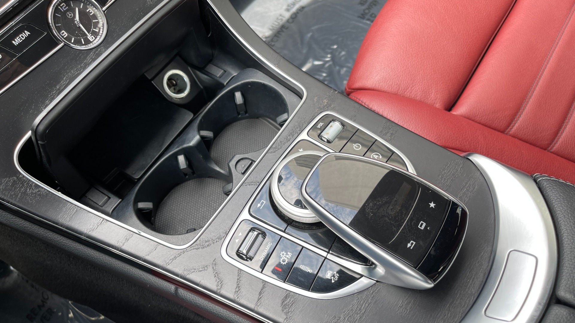 Used 2016 Mercedes-Benz C-Class C 450 AMG / AMBIENT LIGHTING / PREMIUM 2 / DARK WOOD TRIM / RED LEATHER for sale $37,499 at Formula Imports in Charlotte NC 28227 24