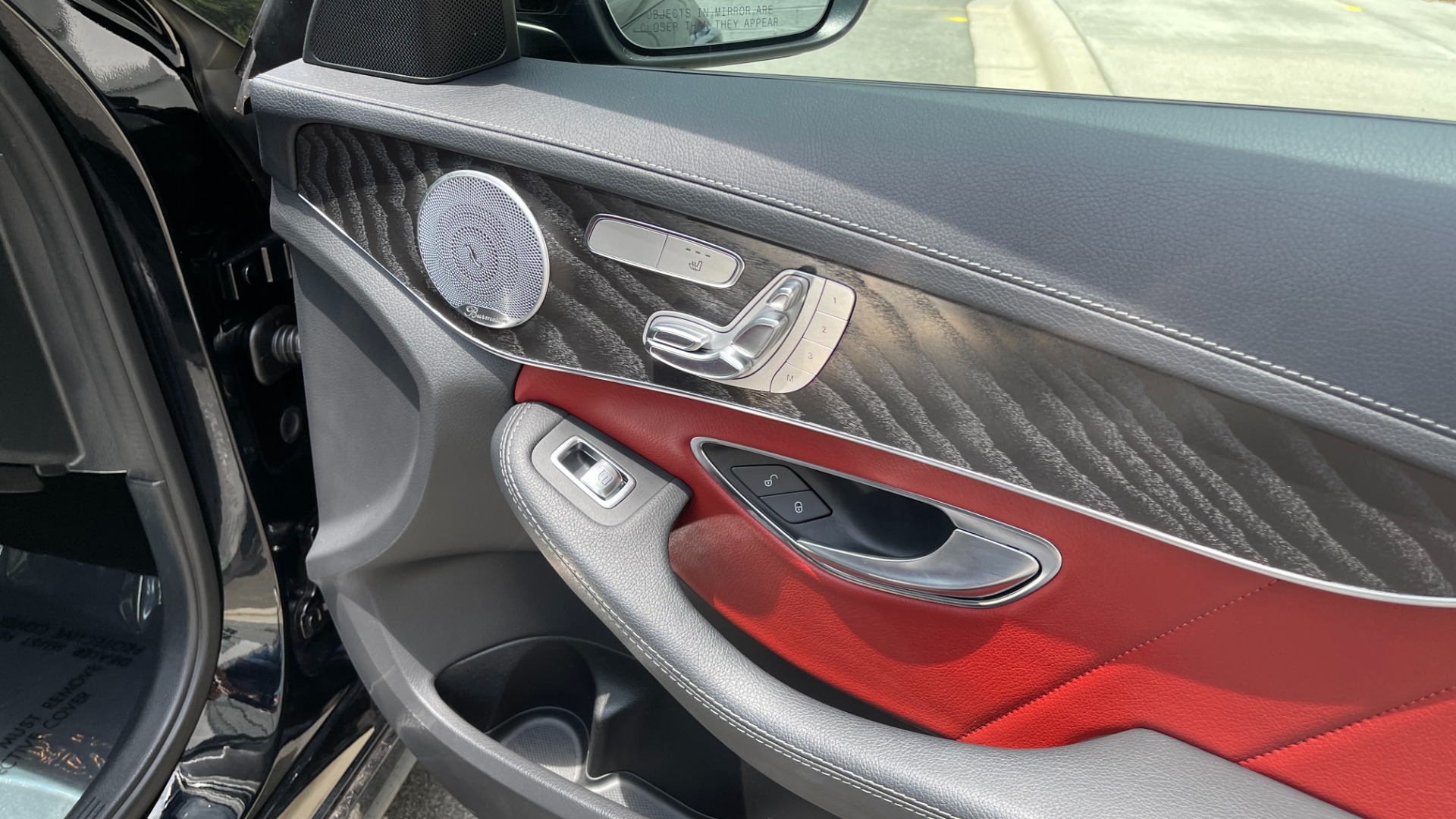 Used 2016 Mercedes-Benz C-Class C 450 AMG / AMBIENT LIGHTING / PREMIUM 2 / DARK WOOD TRIM / RED LEATHER for sale $37,499 at Formula Imports in Charlotte NC 28227 27