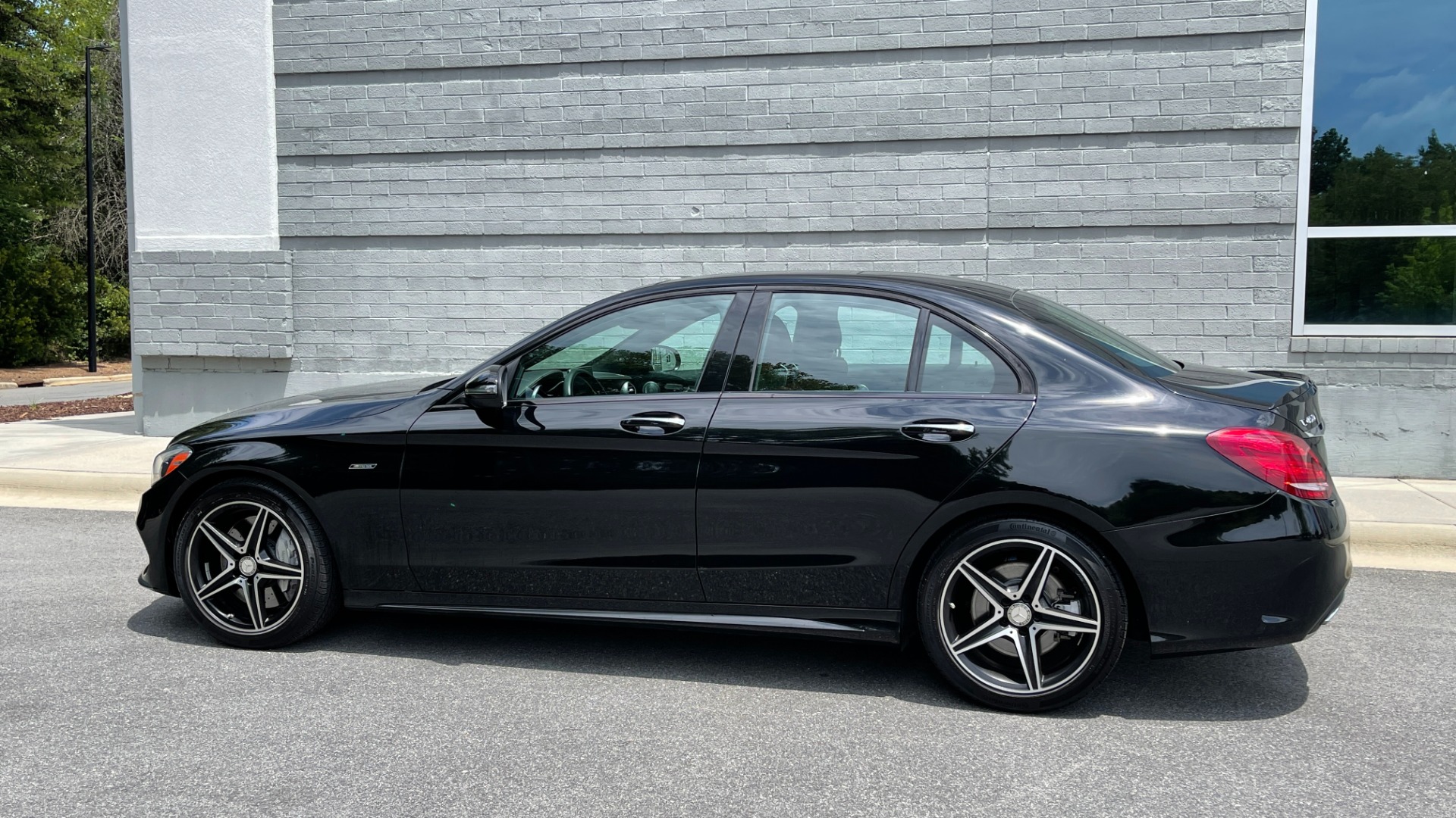 Used 2016 Mercedes-Benz C-Class C 450 AMG / AMBIENT LIGHTING / PREMIUM 2 / DARK WOOD TRIM / RED LEATHER for sale $37,499 at Formula Imports in Charlotte NC 28227 5