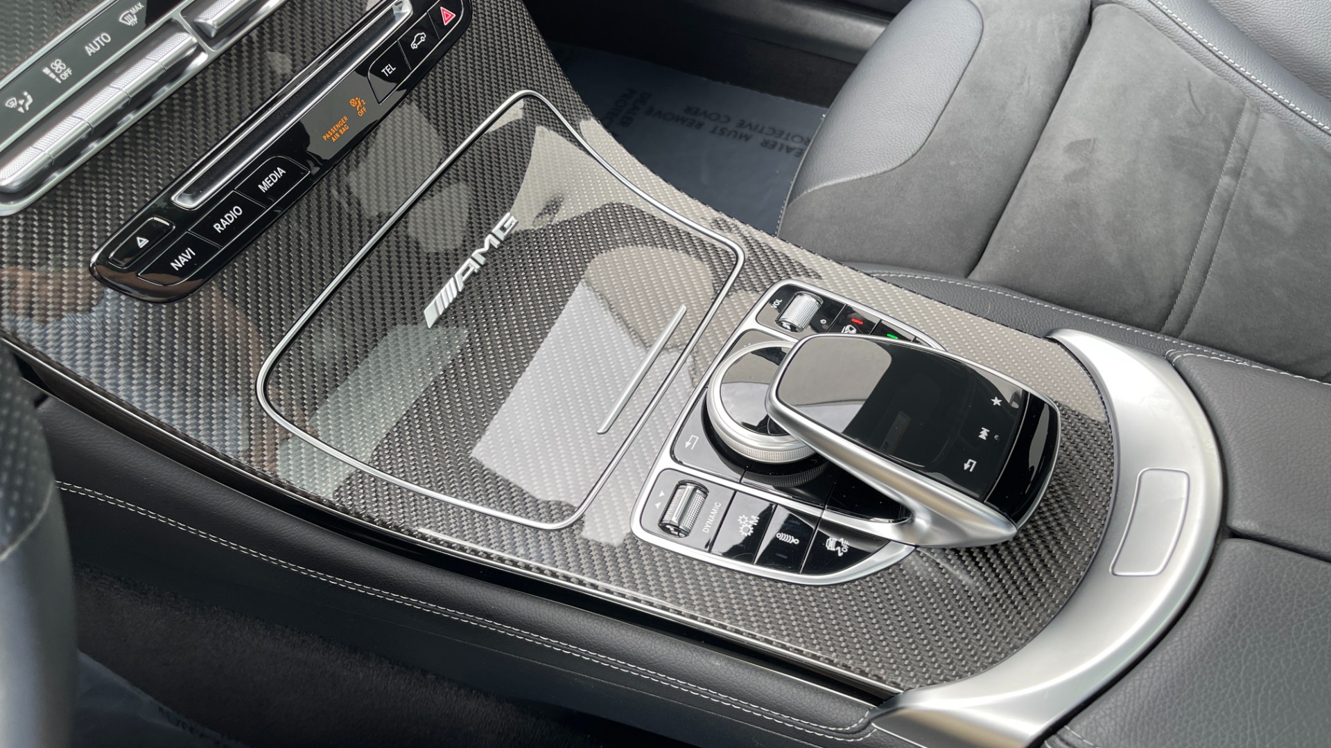 Used 2019 Mercedes-Benz GLC AMG GLC 63 / 4MATIC+ / PANORAMIC ROOF / CARBON FIBER / LIGHT PACKAGE / PERF for sale Sold at Formula Imports in Charlotte NC 28227 33