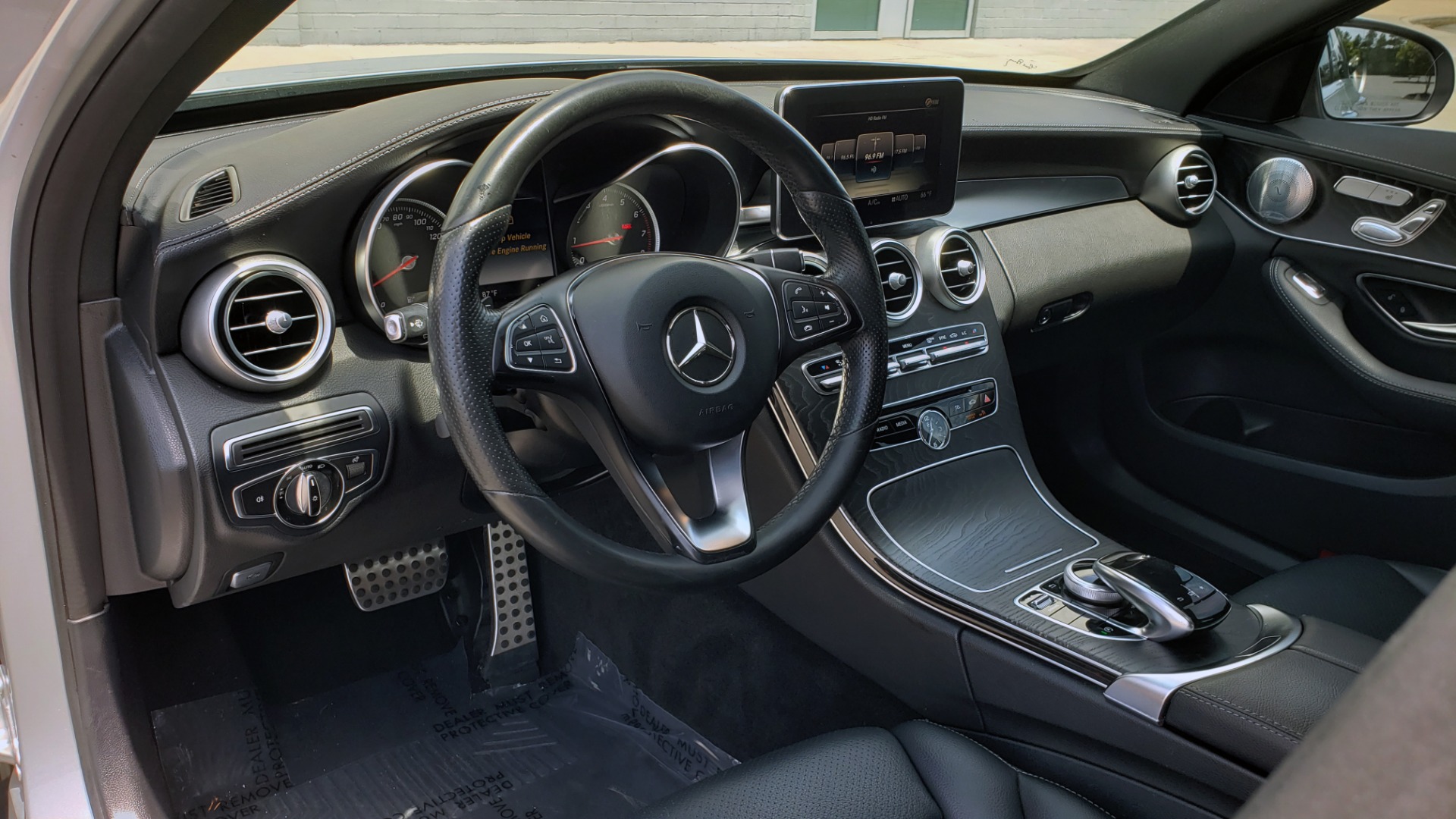 Used 2016 Mercedes-Benz C-CLASS C 300 SPORT 4MATIC / PREMIUM / MULTI-MEDIA / BSA / PANO-ROOF / REARVIEW for sale Sold at Formula Imports in Charlotte NC 28227 35