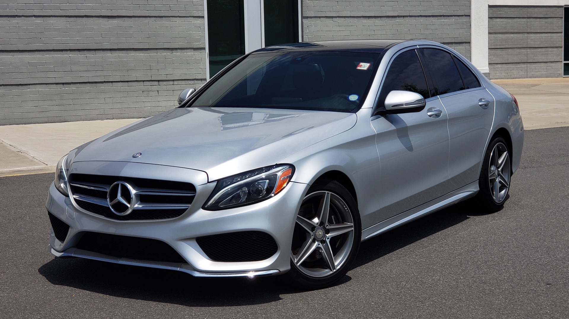 Used 2016 Mercedes-Benz C-CLASS C 300 SPORT 4MATIC / PREMIUM / MULTI-MEDIA / BSA / PANO-ROOF / REARVIEW for sale Sold at Formula Imports in Charlotte NC 28227 1