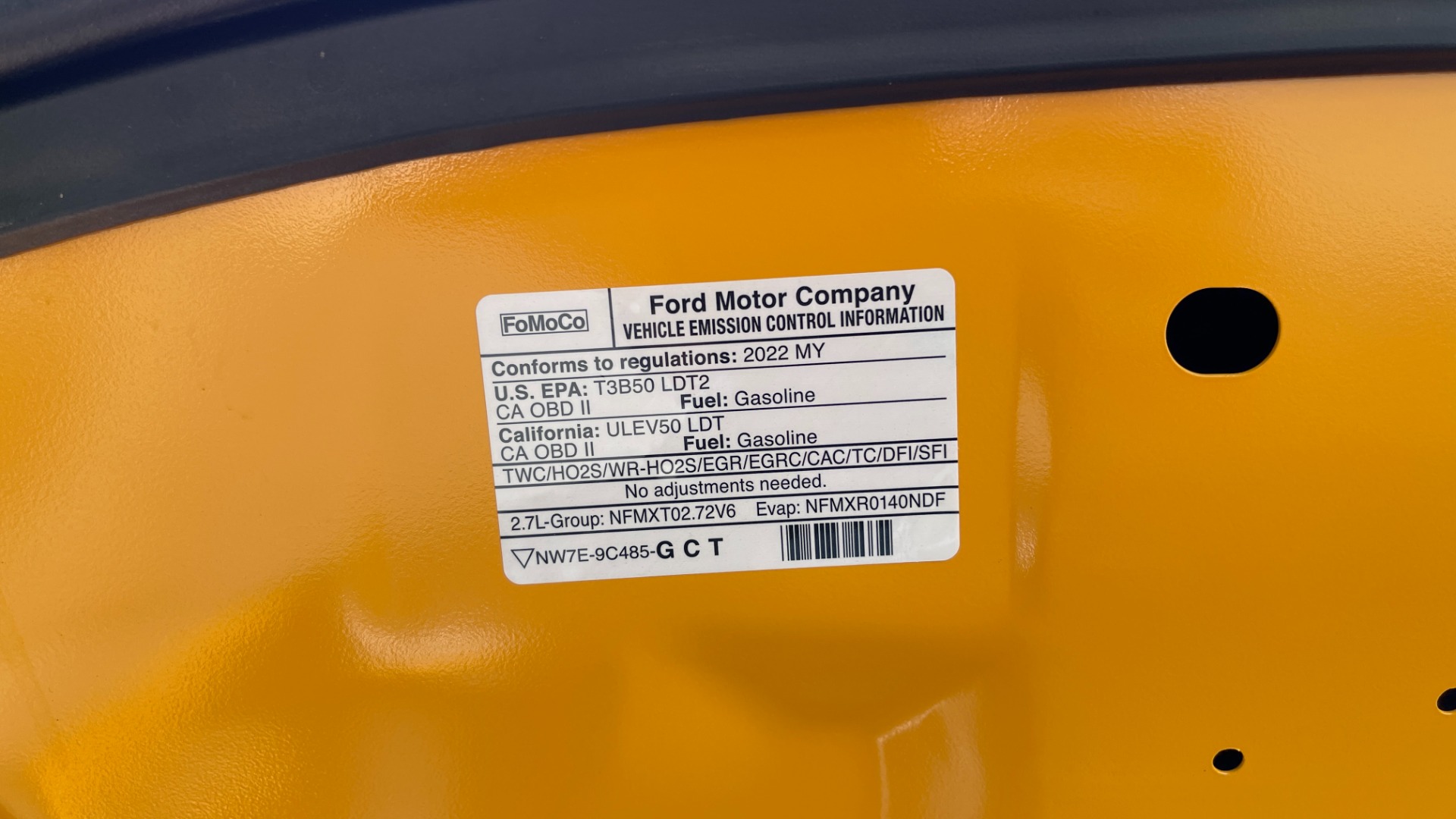 Used 2022 Ford Bronco ADVANCED WILDTRAK / CYBER ORANGE PAINT / HARD TOP / ADAPTIVE CRUISE for sale Sold at Formula Imports in Charlotte NC 28227 44