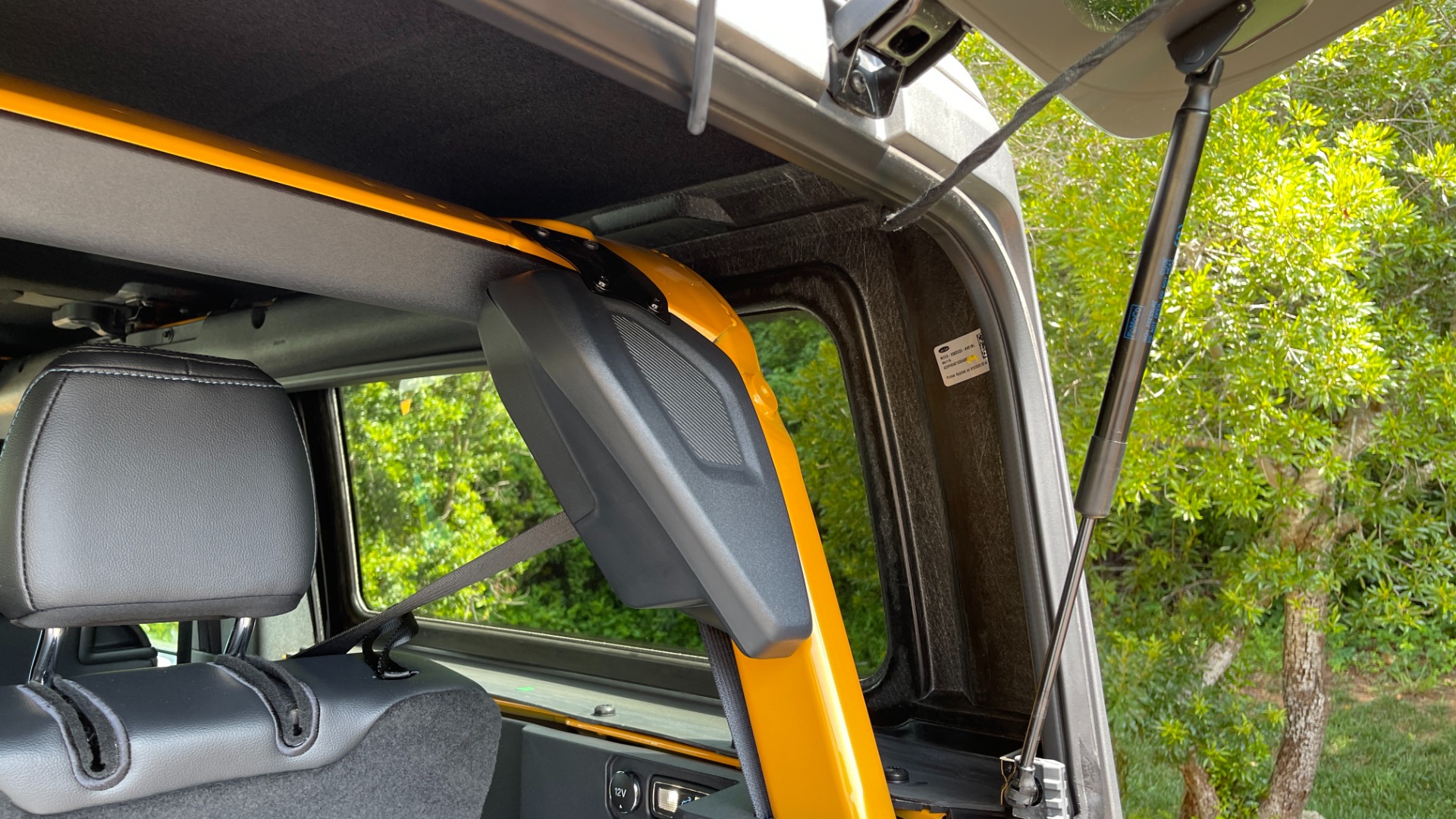 Used 2022 Ford Bronco ADVANCED WILDTRAK / CYBER ORANGE PAINT / HARD TOP / ADAPTIVE CRUISE for sale Sold at Formula Imports in Charlotte NC 28227 52