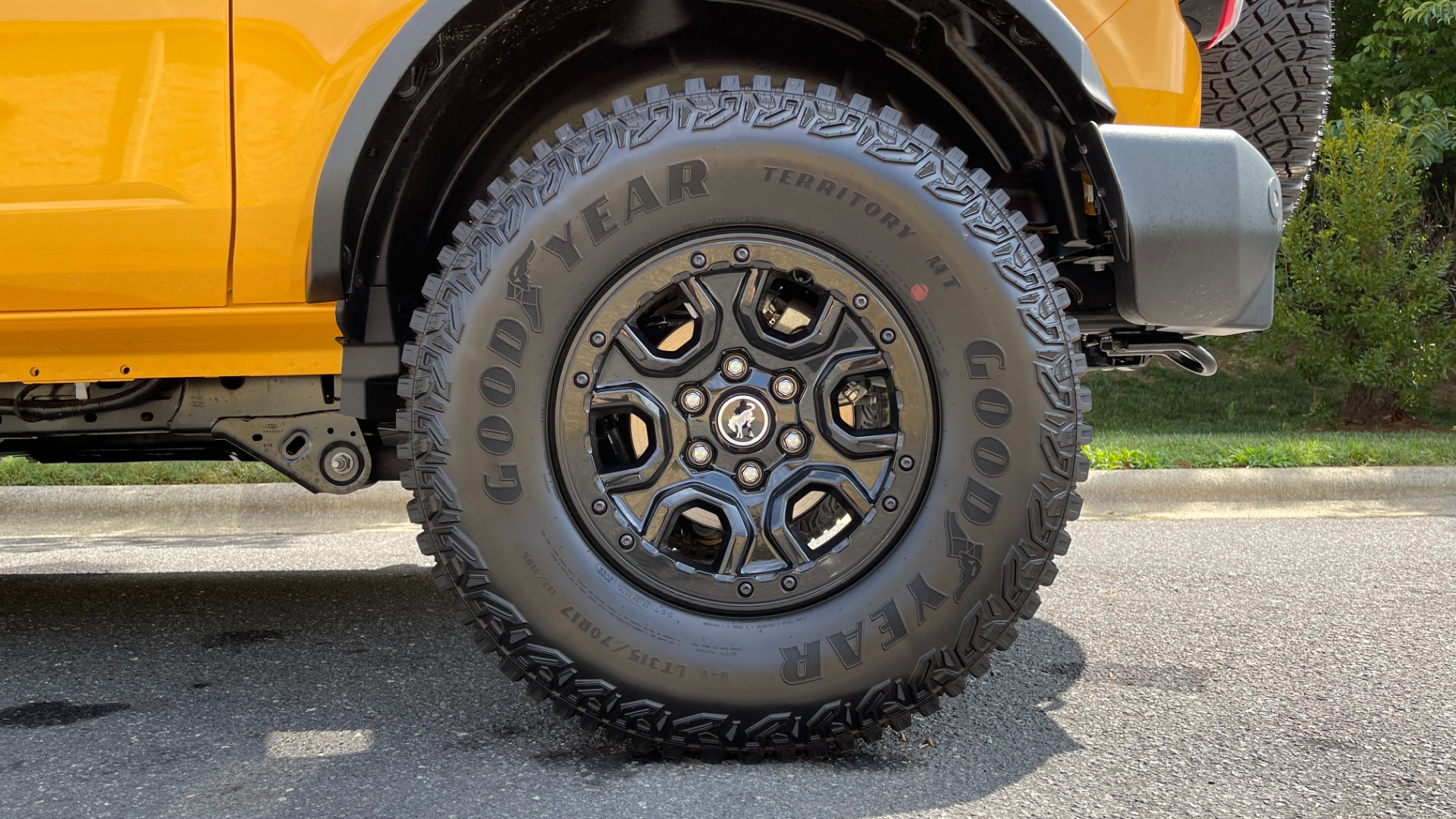 Used 2022 Ford Bronco ADVANCED WILDTRAK / CYBER ORANGE PAINT / HARD TOP / ADAPTIVE CRUISE for sale Sold at Formula Imports in Charlotte NC 28227 57