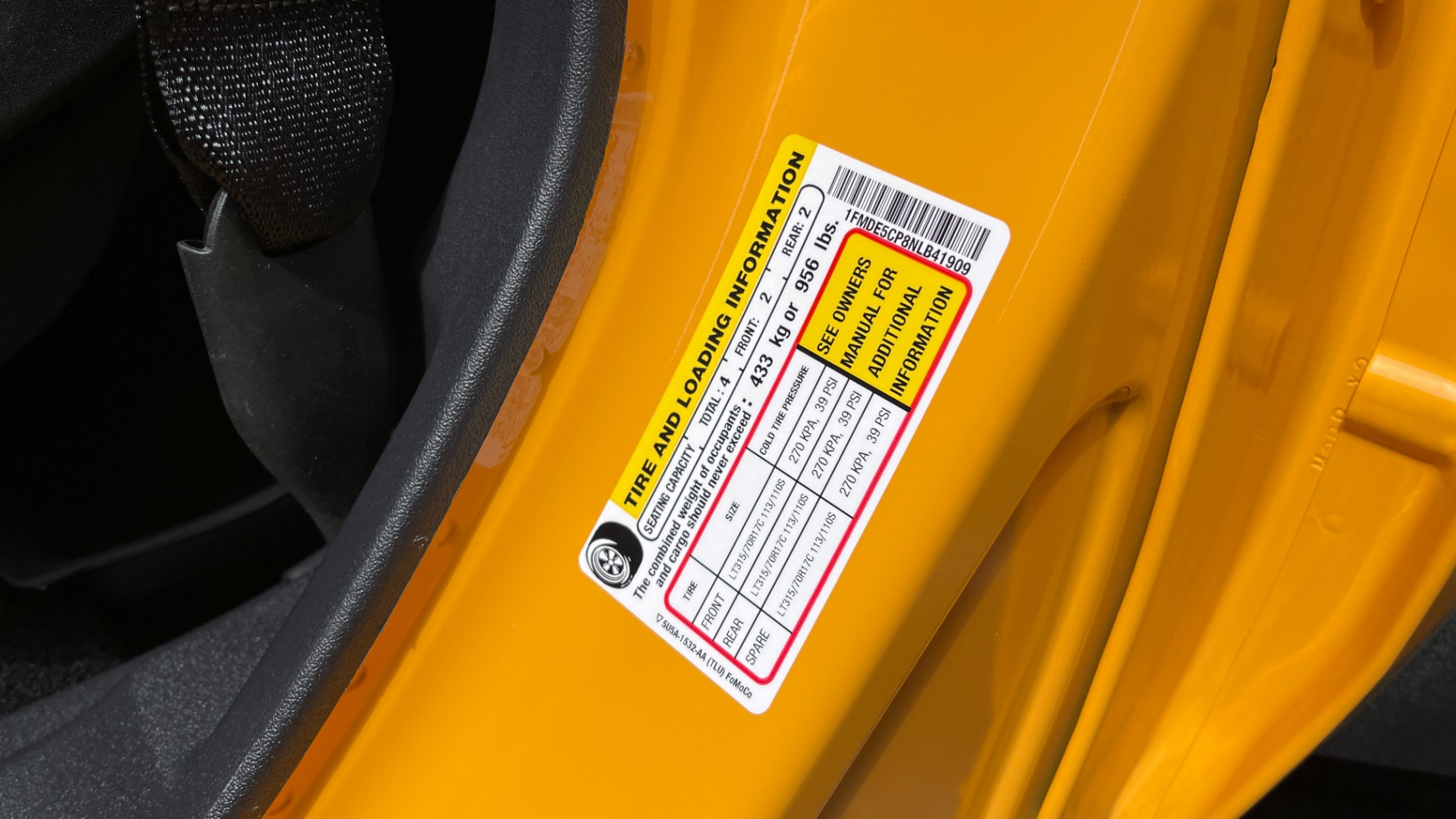 Used 2022 Ford Bronco ADVANCED WILDTRAK / CYBER ORANGE PAINT / HARD TOP / ADAPTIVE CRUISE for sale Sold at Formula Imports in Charlotte NC 28227 61