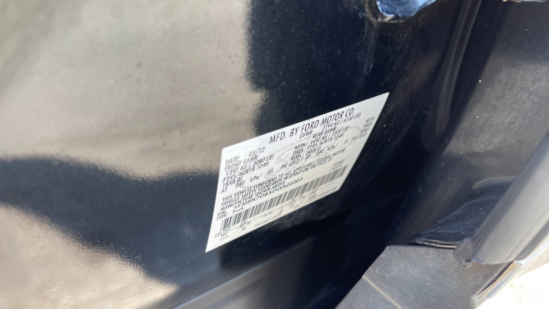 Used 2013 Ford Explorer XLT / LEATHER / COMFORT PACKAGE / 3.5 V6 / REAR VIEW CAMERA / DRIVER CONNEC for sale Sold at Formula Imports in Charlotte NC 28227 36