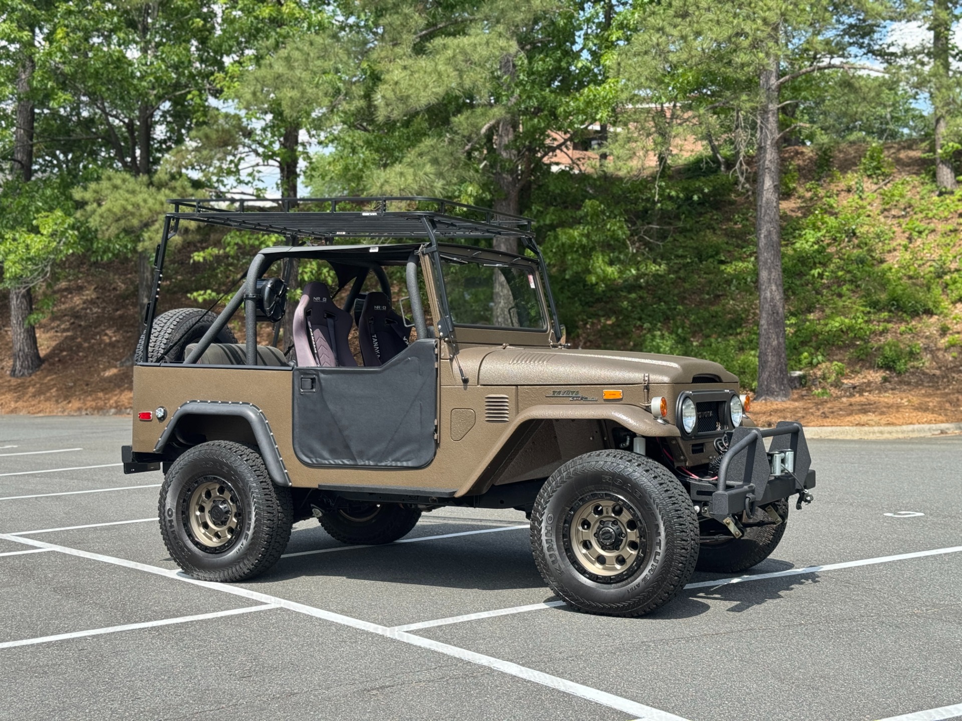 Used 1974 Toyota FJ40 LAND CRUISER FRAME OFF RESTORATION / PRO BUILT 4SPD / PRO BUILT SUSPENSION / NRG SEATS / for sale $43,000 at Formula Imports in Charlotte NC 28227 15