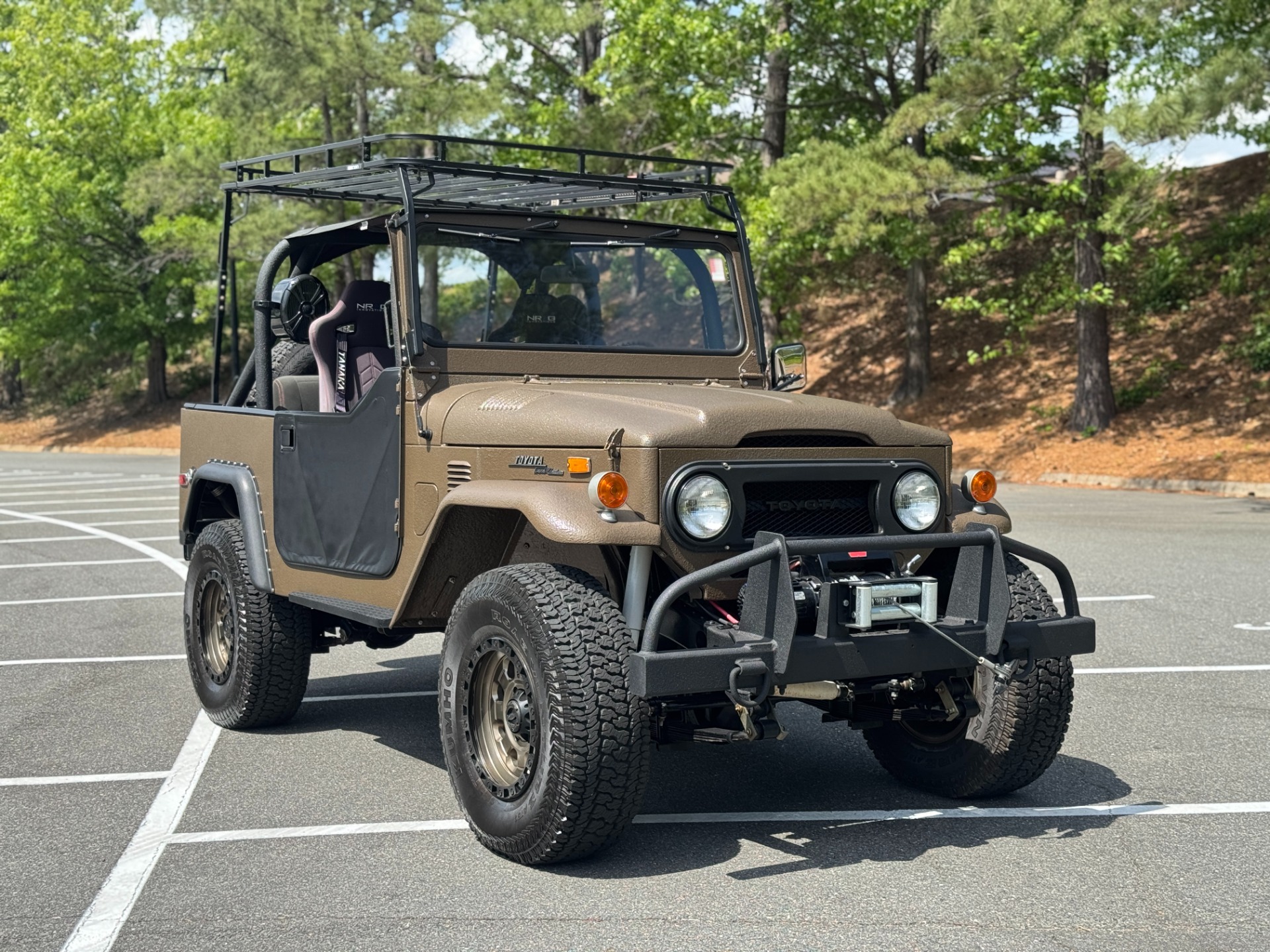 Used 1974 Toyota FJ40 LAND CRUISER FRAME OFF RESTORATION / PRO BUILT 4SPD / PRO BUILT SUSPENSION / NRG SEATS / for sale $43,000 at Formula Imports in Charlotte NC 28227 16