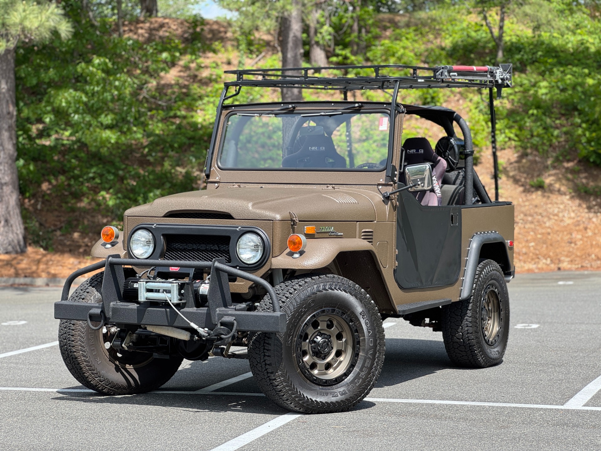 Used 1974 Toyota FJ40 LAND CRUISER FRAME OFF RESTORATION / PRO BUILT 4SPD / PRO BUILT SUSPENSION / NRG SEATS / for sale $43,000 at Formula Imports in Charlotte NC 28227 1