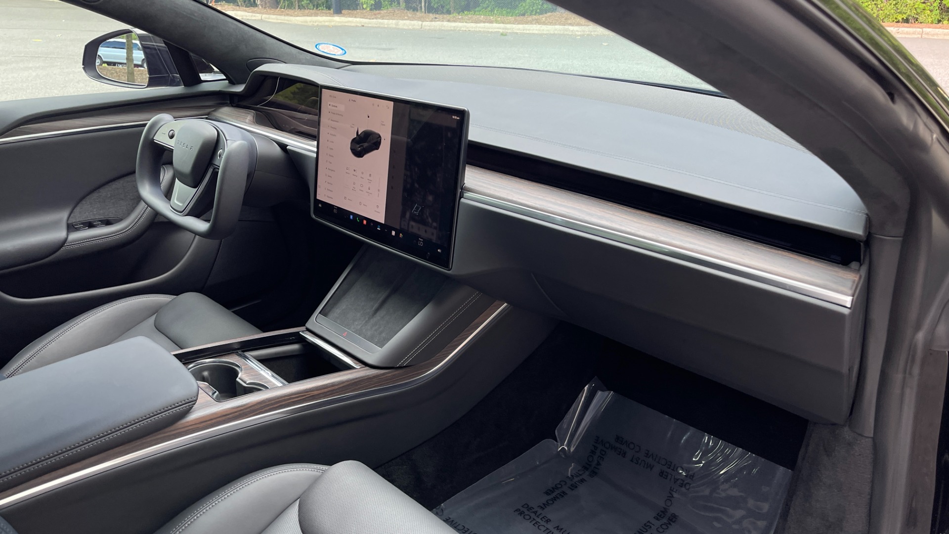 Used 2022 Tesla Model S ELECTRIC / FULL SELF DRIVING / 21IN WHEELS / MOBILE CHARGER / WALNUT TRIM for sale Sold at Formula Imports in Charlotte NC 28227 12