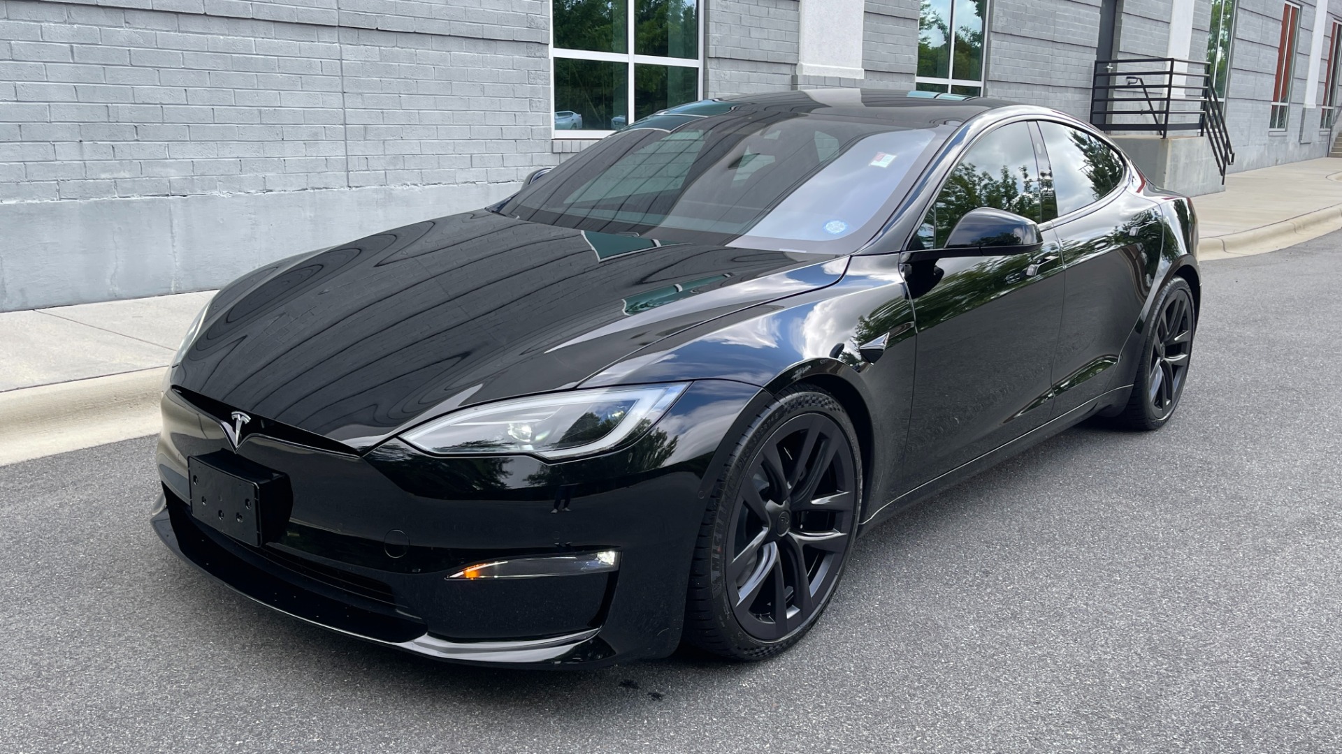 Used 2022 Tesla Model S ELECTRIC / FULL SELF DRIVING / 21IN WHEELS / MOBILE CHARGER / WALNUT TRIM for sale Call for price at Formula Imports in Charlotte NC 28227 2