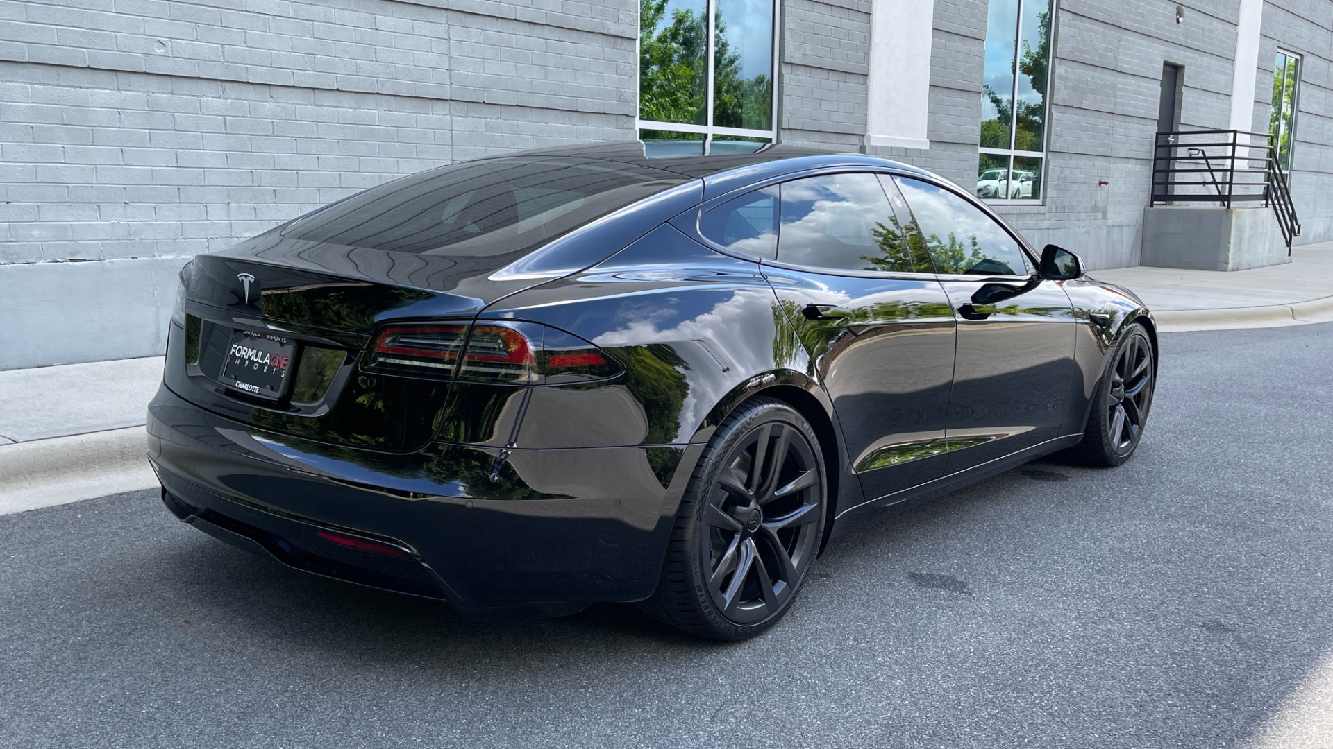 Used 2022 Tesla Model S ELECTRIC / FULL SELF DRIVING / 21IN WHEELS / MOBILE CHARGER / WALNUT TRIM for sale Sold at Formula Imports in Charlotte NC 28227 23