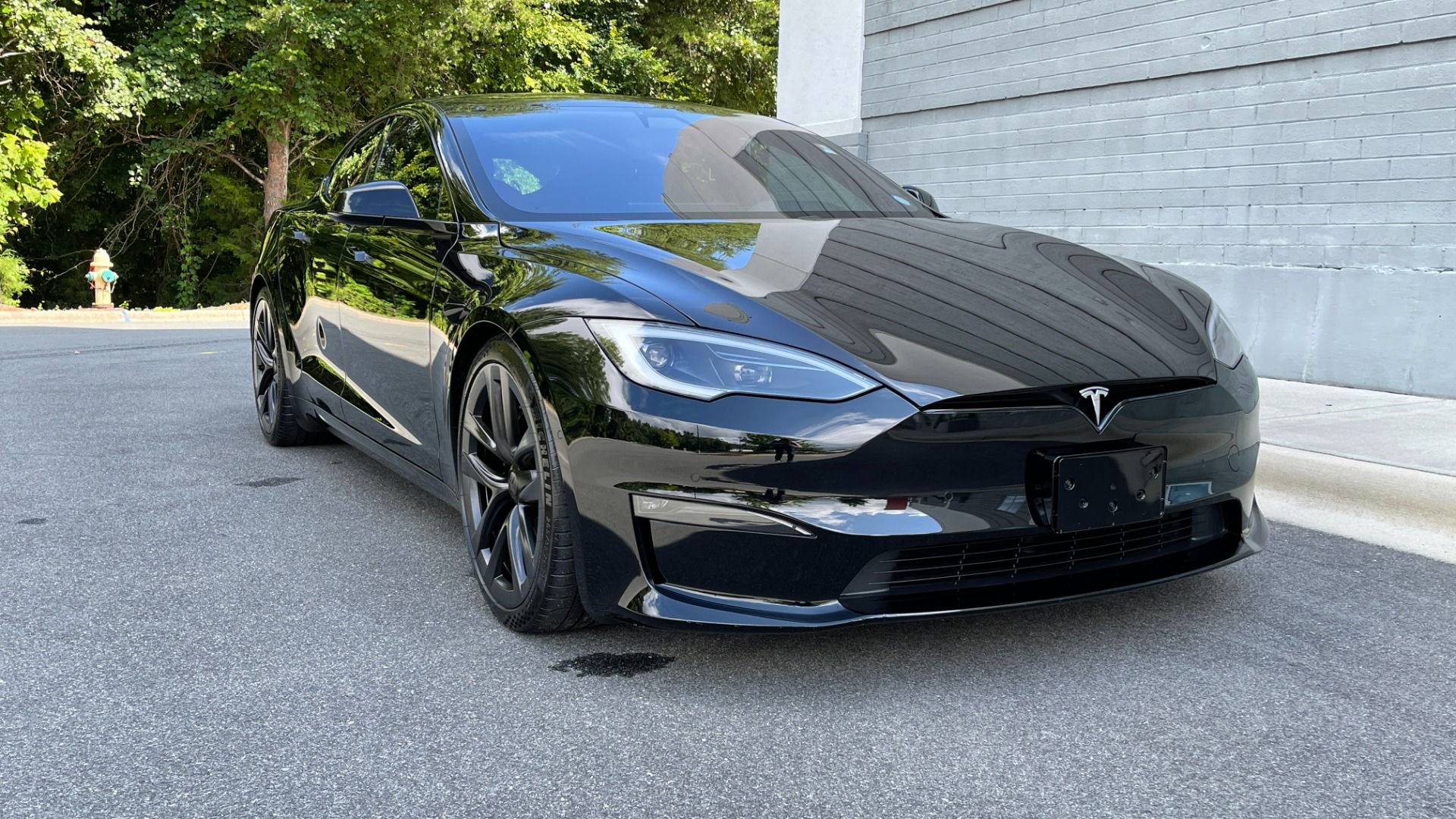 Used 2022 Tesla Model S ELECTRIC / FULL SELF DRIVING / 21IN WHEELS / MOBILE CHARGER / WALNUT TRIM for sale Sold at Formula Imports in Charlotte NC 28227 24