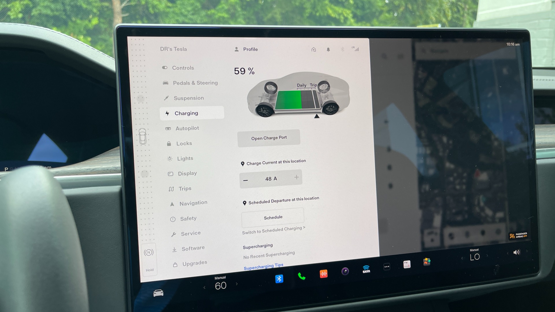 Used 2022 Tesla Model S ELECTRIC / FULL SELF DRIVING / 21IN WHEELS / MOBILE CHARGER / WALNUT TRIM for sale Sold at Formula Imports in Charlotte NC 28227 36