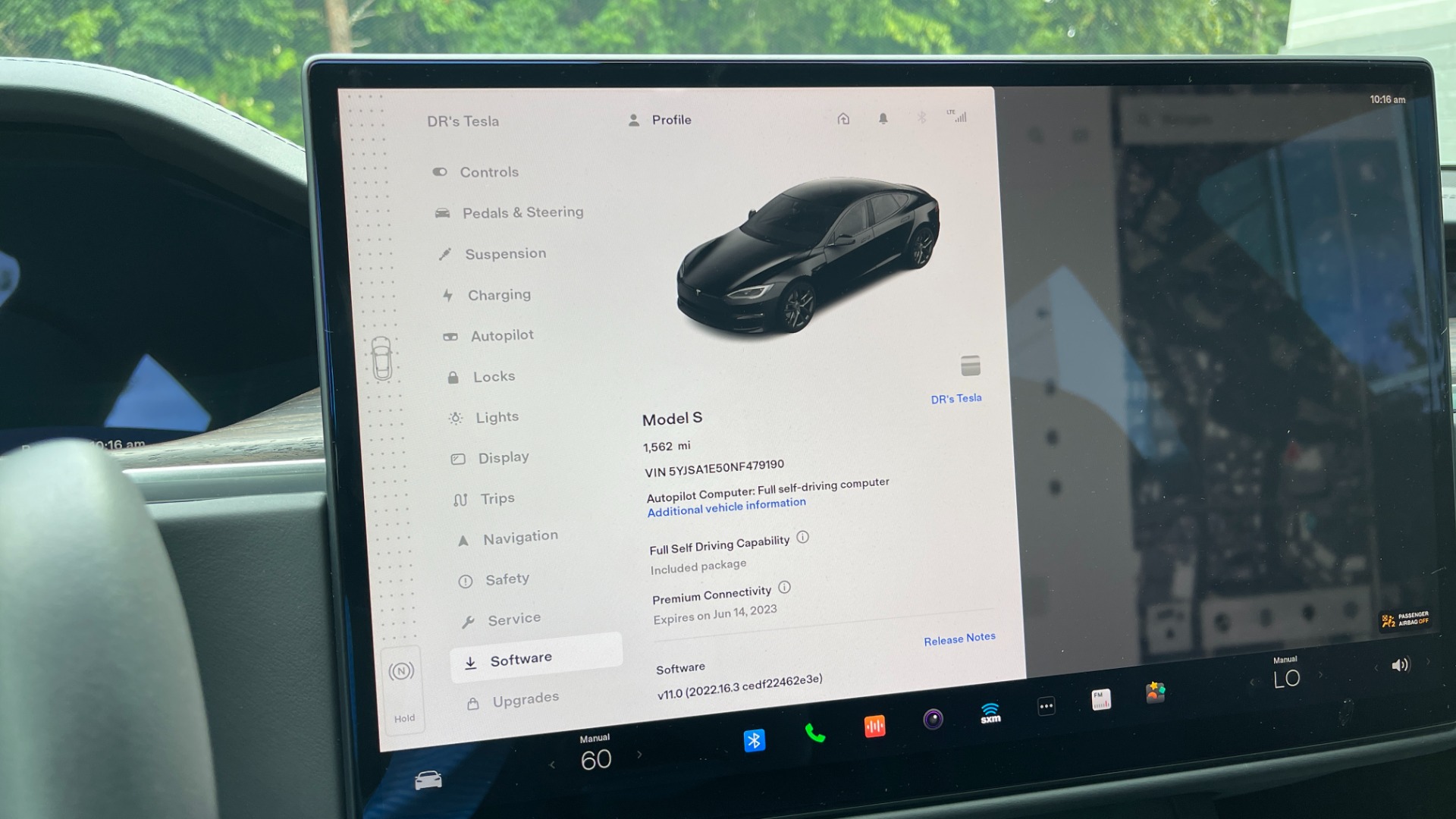 Used 2022 Tesla Model S ELECTRIC / FULL SELF DRIVING / 21IN WHEELS / MOBILE CHARGER / WALNUT TRIM for sale Sold at Formula Imports in Charlotte NC 28227 38