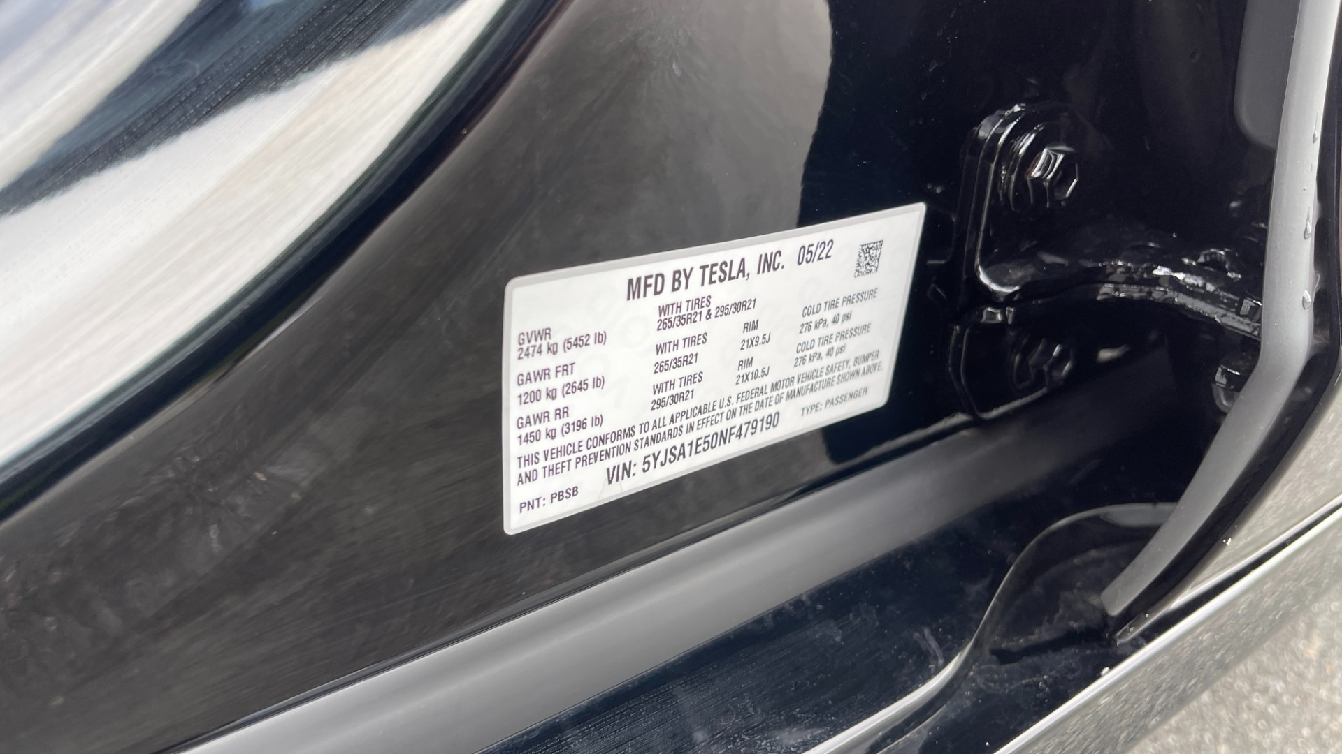 Used 2022 Tesla Model S ELECTRIC / FULL SELF DRIVING / 21IN WHEELS / MOBILE CHARGER / WALNUT TRIM for sale Sold at Formula Imports in Charlotte NC 28227 44