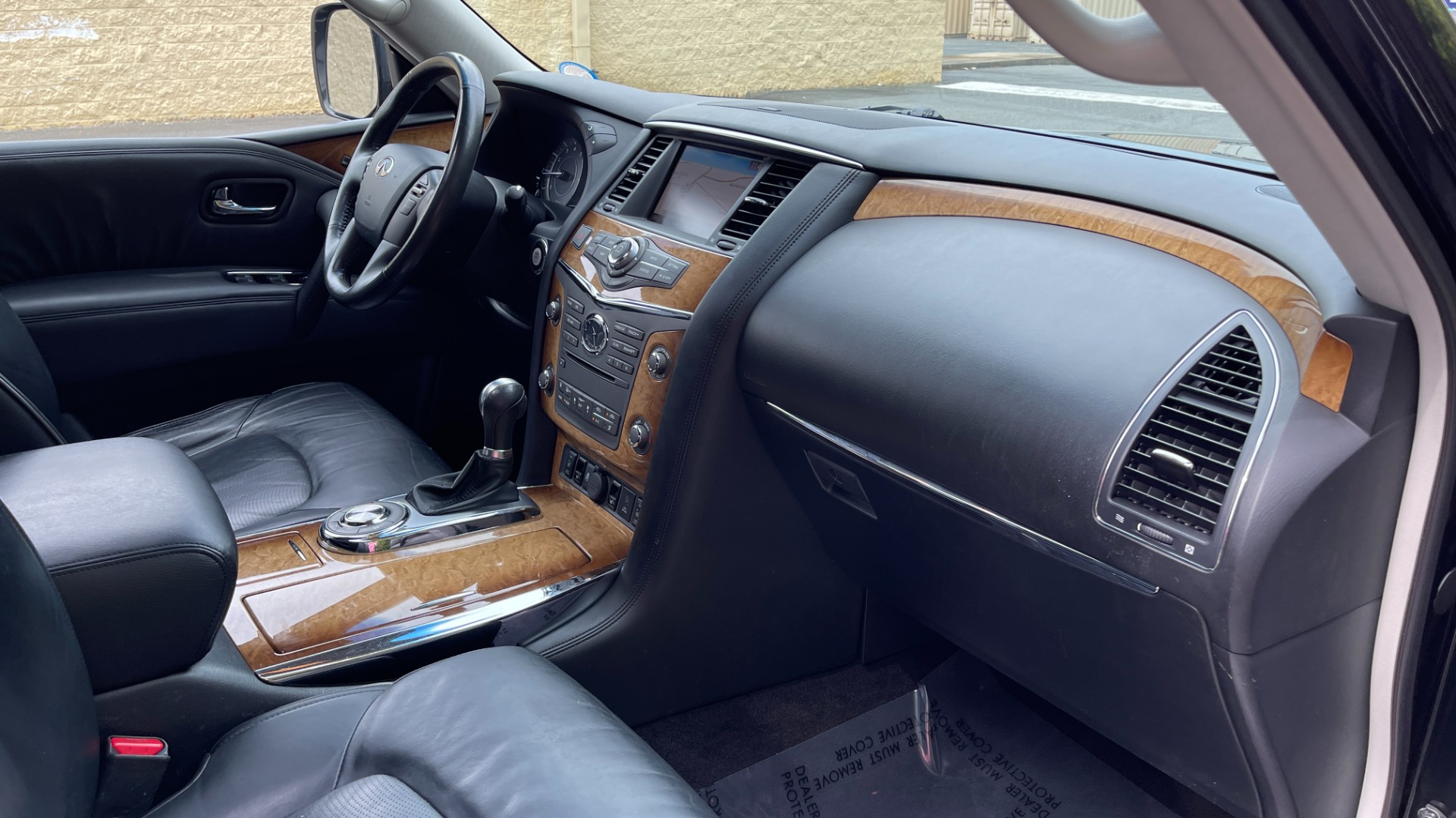 Used 2012 INFINITI QX56 7 PASSENGER / THEATER PACKAGE / HEATED SEATS / NAV / REARVIEW for sale Sold at Formula Imports in Charlotte NC 28227 12