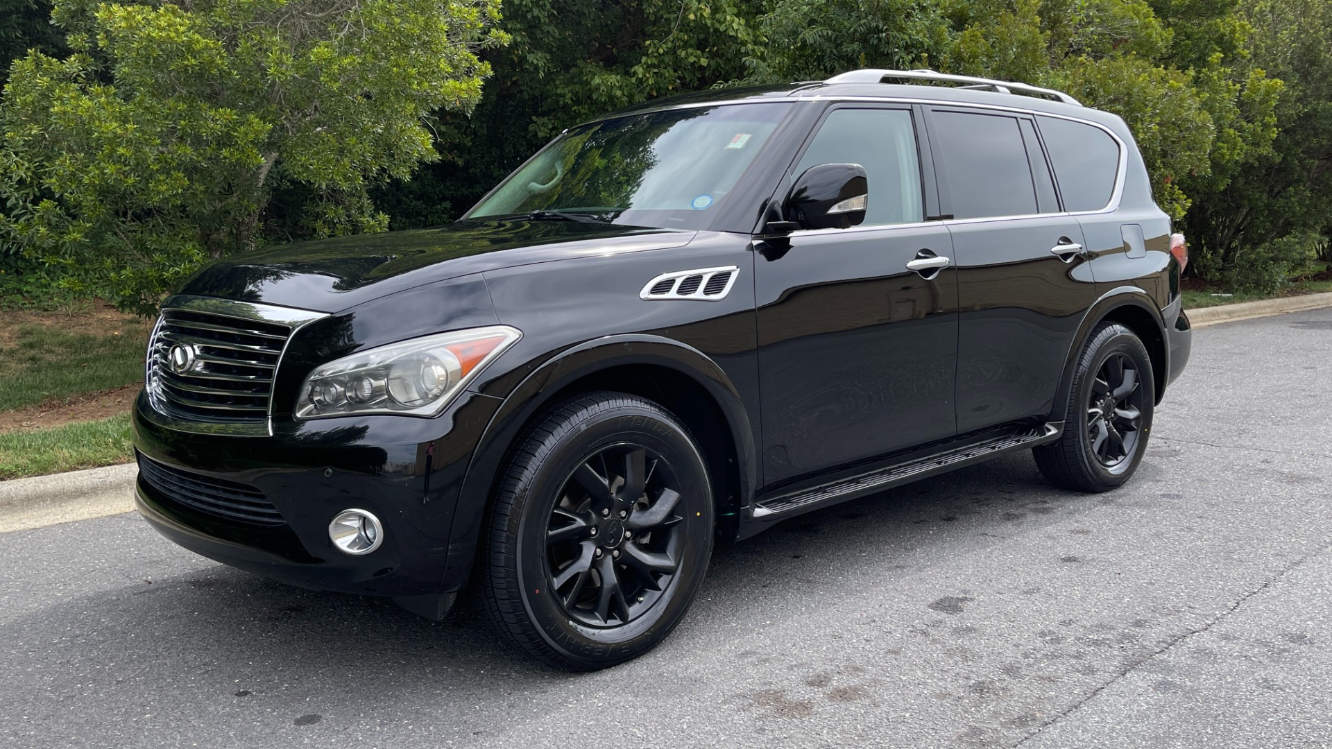 Used 2012 INFINITI QX56 7 PASSENGER / THEATER PACKAGE / HEATED SEATS / NAV / REARVIEW for sale Sold at Formula Imports in Charlotte NC 28227 50