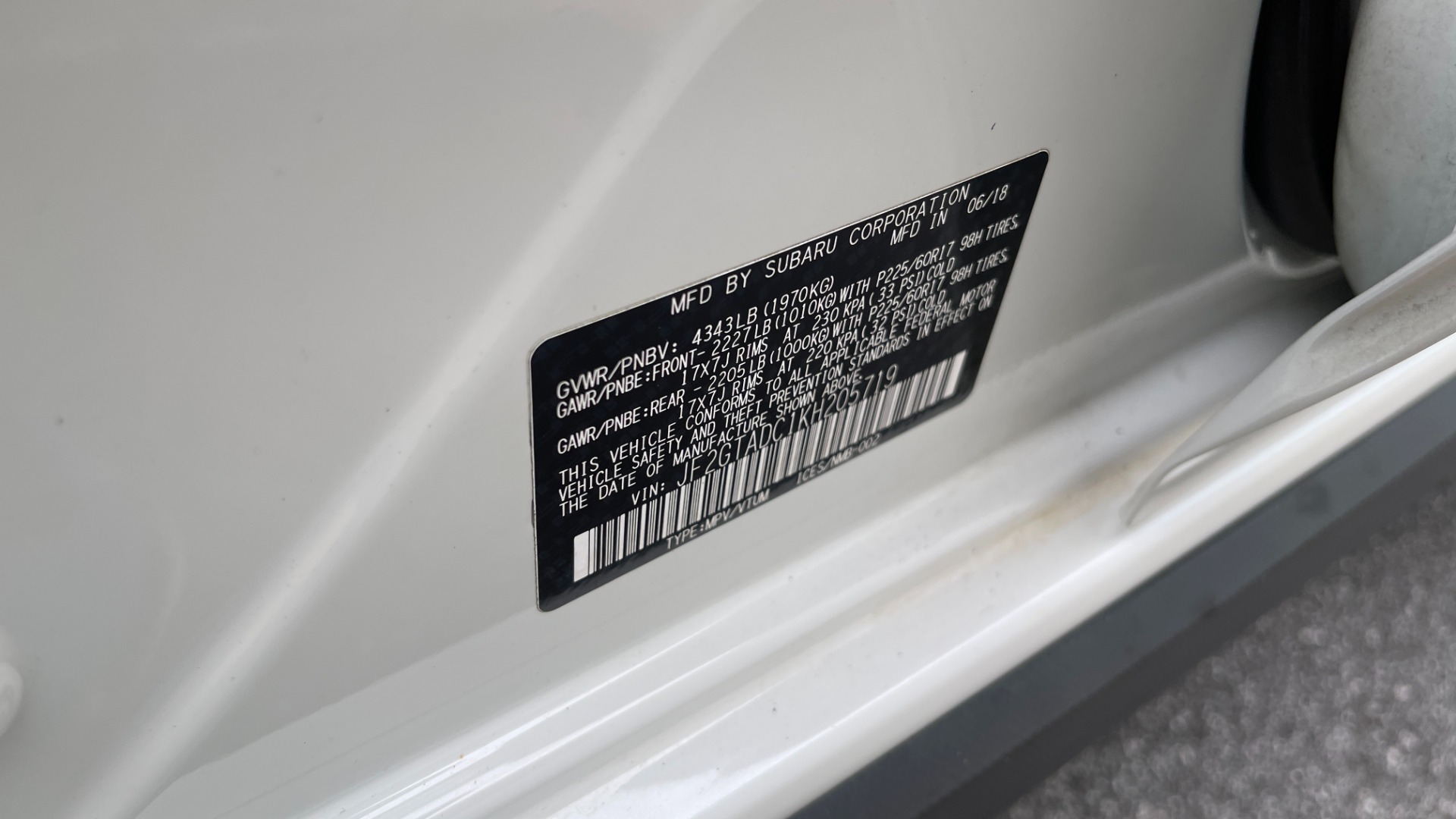 Used 2019 Subaru Crosstrek PREMIUM / MOONROOF / BLINDSPOT / POPULAR PACKAGE for sale $24,995 at Formula Imports in Charlotte NC 28227 44