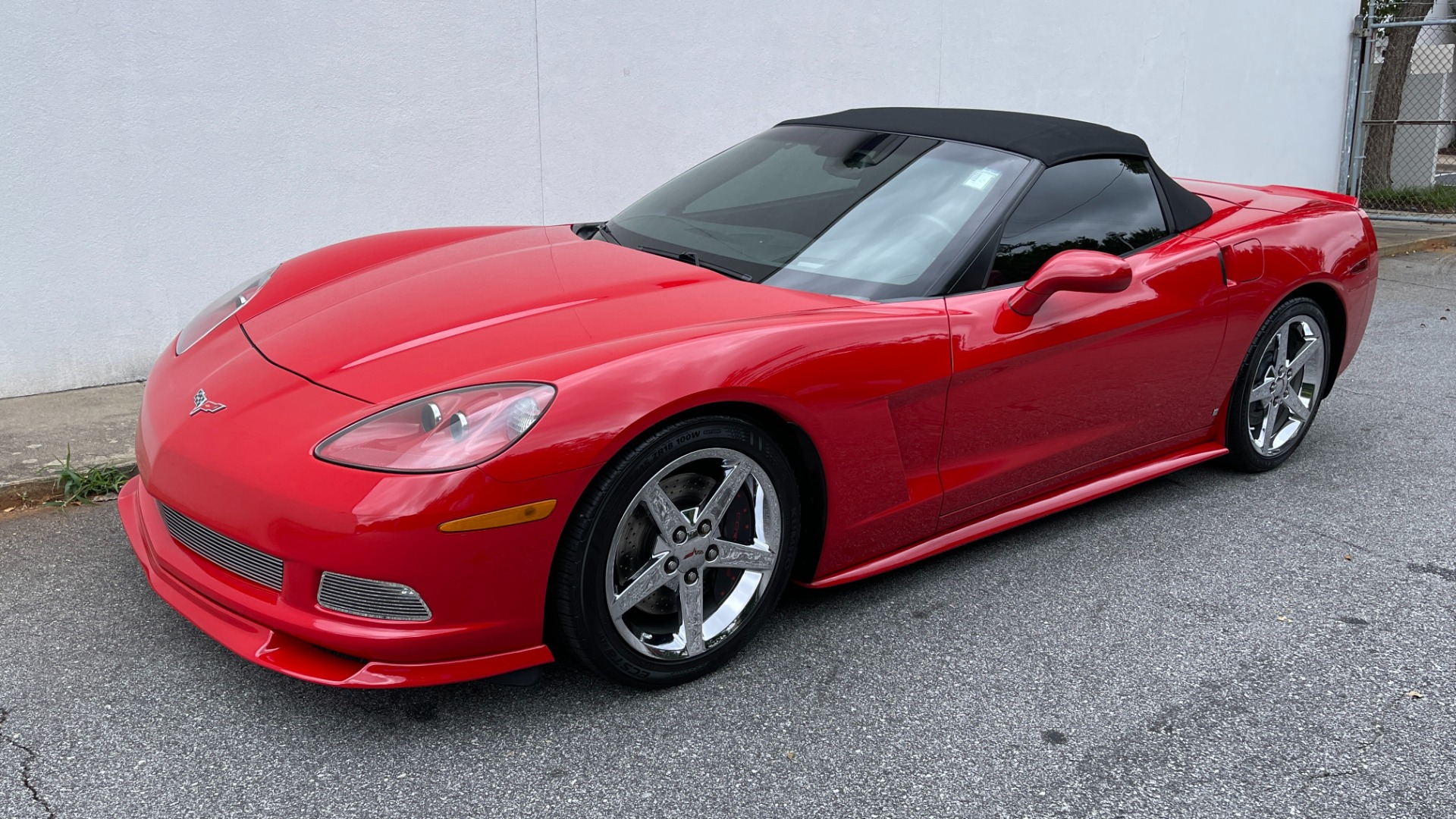 Used 2007 Chevrolet Corvette CONVERTIBLE / CORSA EXHAUST / CHROME WHEELS / LEATHER / AUTOMATIC for sale Sold at Formula Imports in Charlotte NC 28227 28