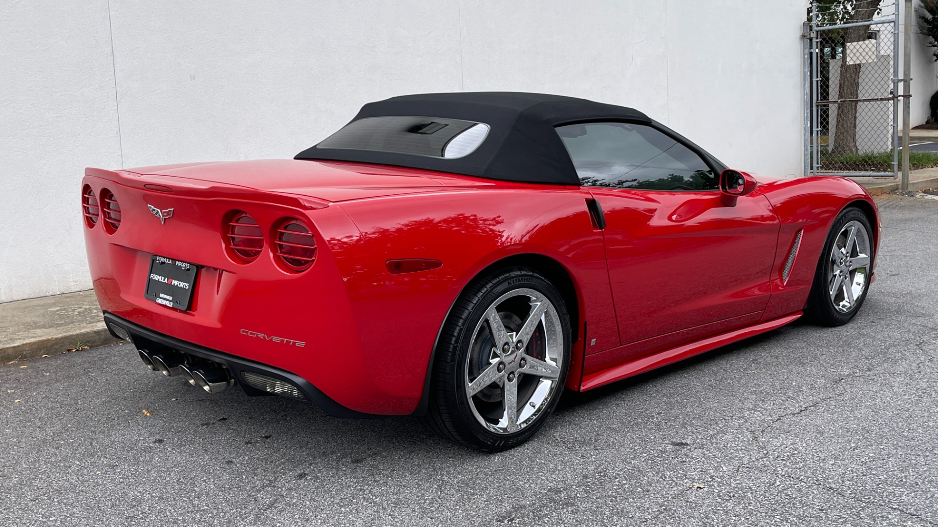 Used 2007 Chevrolet Corvette CONVERTIBLE / CORSA EXHAUST / CHROME WHEELS / LEATHER / AUTOMATIC for sale Sold at Formula Imports in Charlotte NC 28227 45