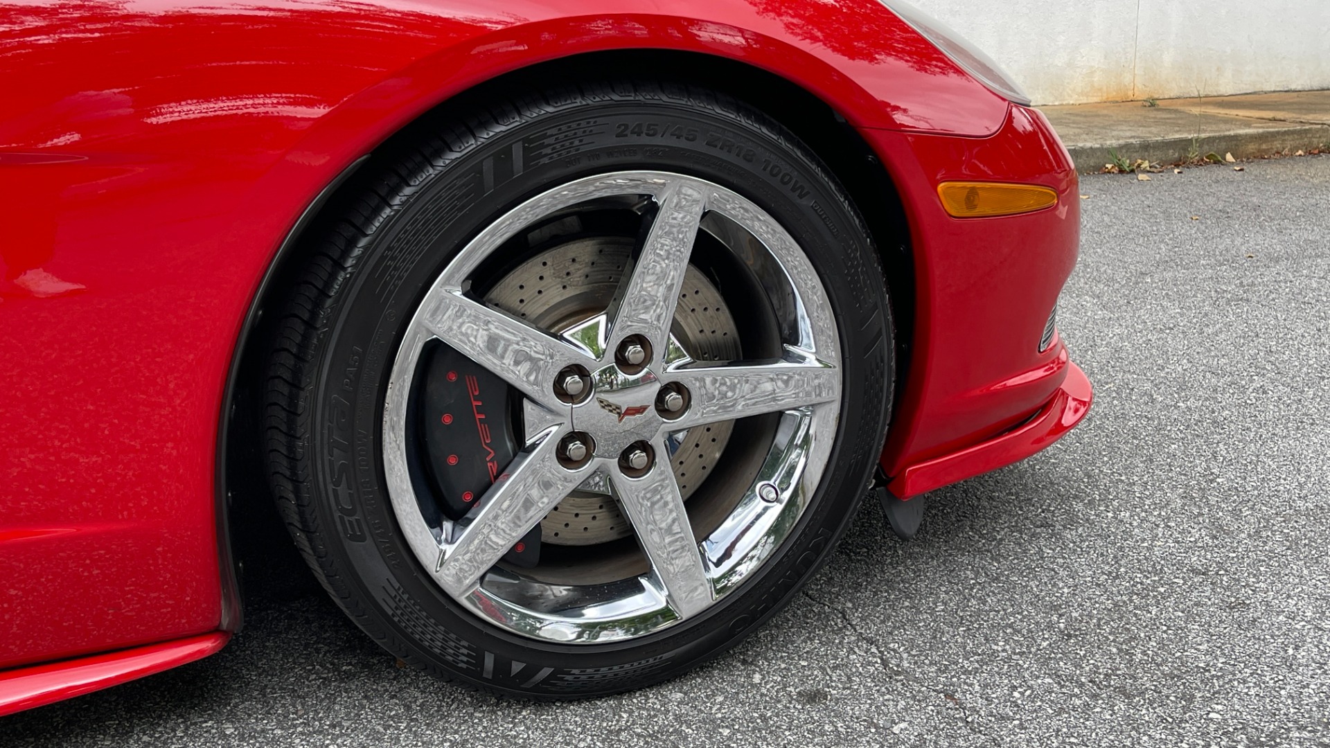 Used 2007 Chevrolet Corvette CONVERTIBLE / CORSA EXHAUST / CHROME WHEELS / LEATHER / AUTOMATIC for sale Sold at Formula Imports in Charlotte NC 28227 48