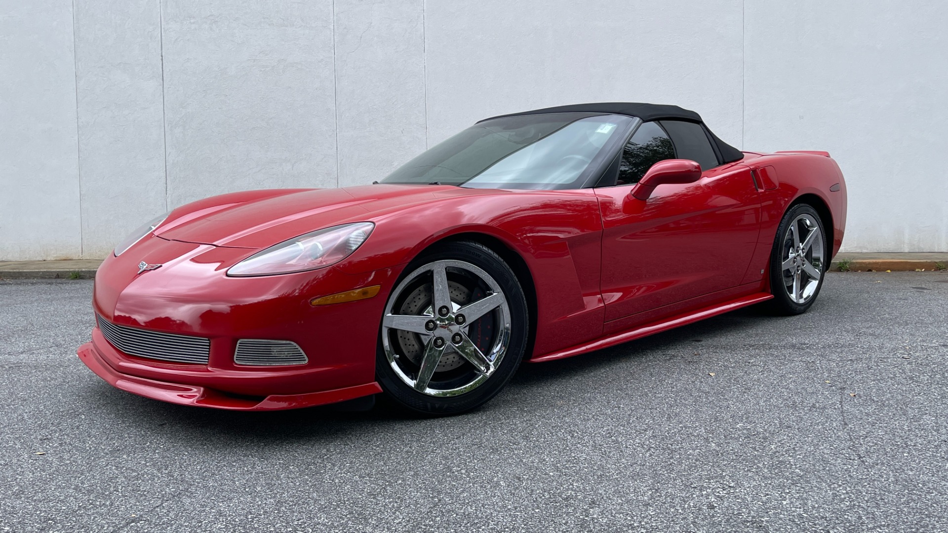 Used 2007 Chevrolet Corvette CONVERTIBLE / CORSA EXHAUST / CHROME WHEELS / LEATHER / AUTOMATIC for sale Sold at Formula Imports in Charlotte NC 28227 7